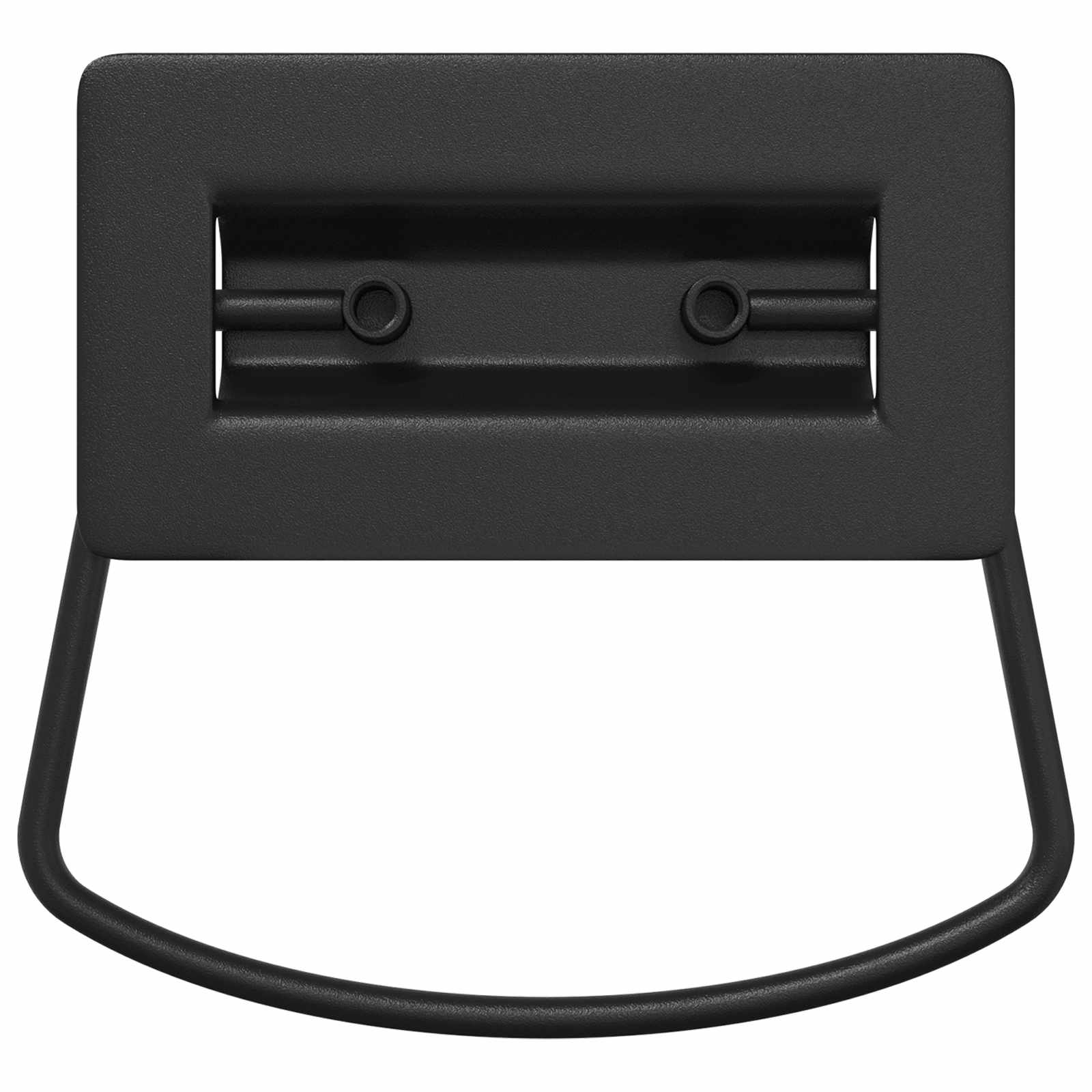 Ručke za ormariće 2 pcs Crna 85 x 45 mm Metal