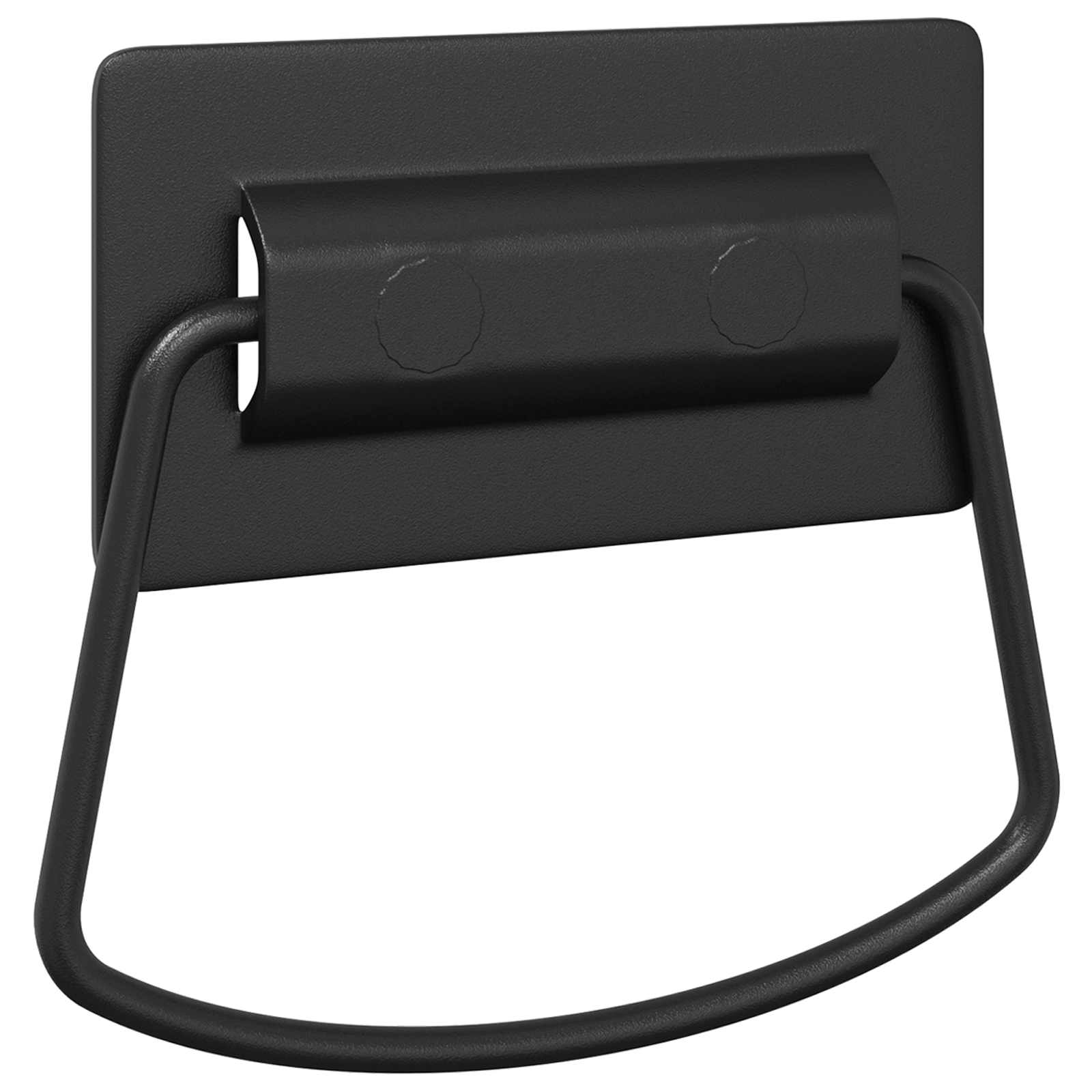 Ručke za ormariće 12 pcs Crna 85 x 45 mm Metal