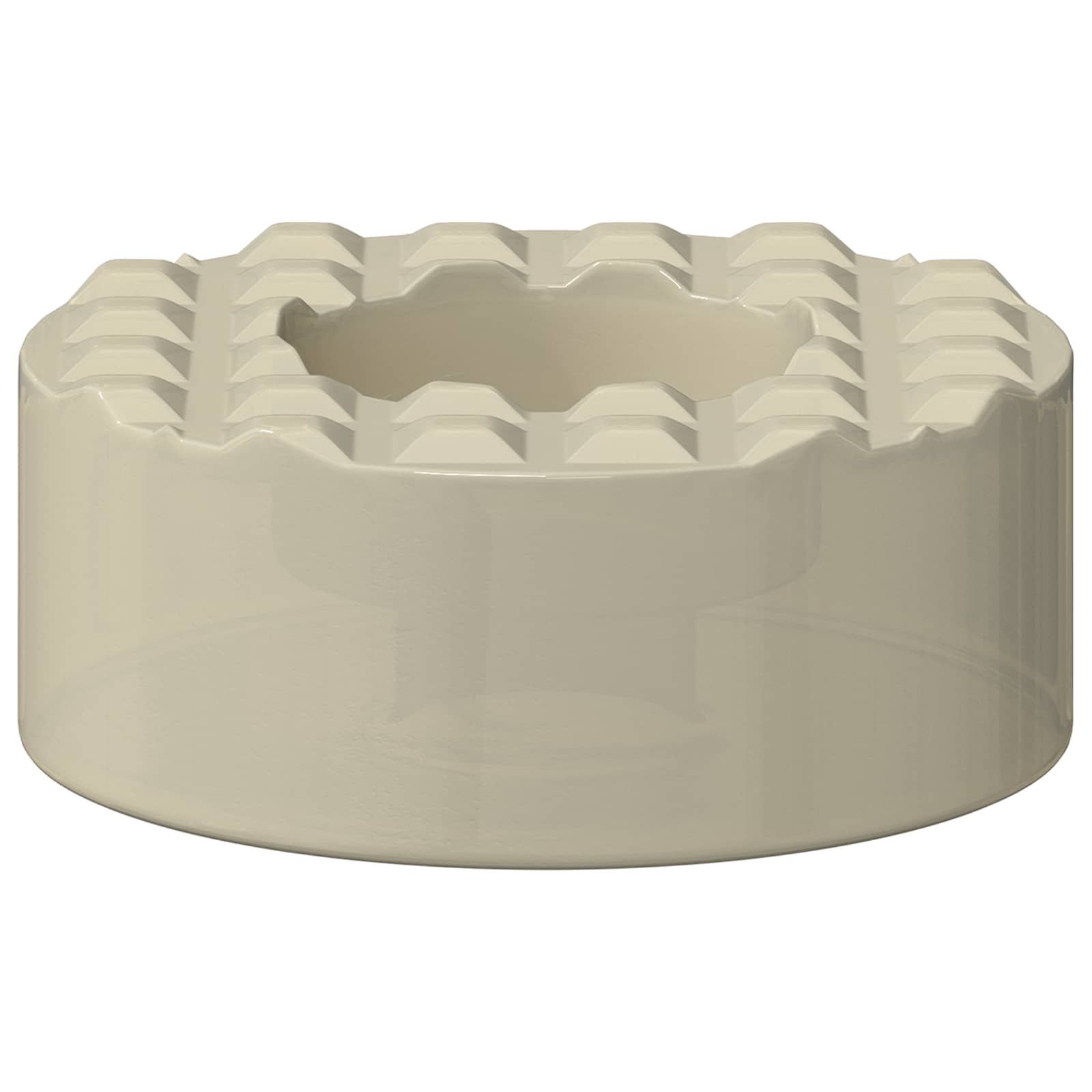 Zaštita noge stolice za pod 12 pcs *Transparent*an Ø 15 x 16 mm
