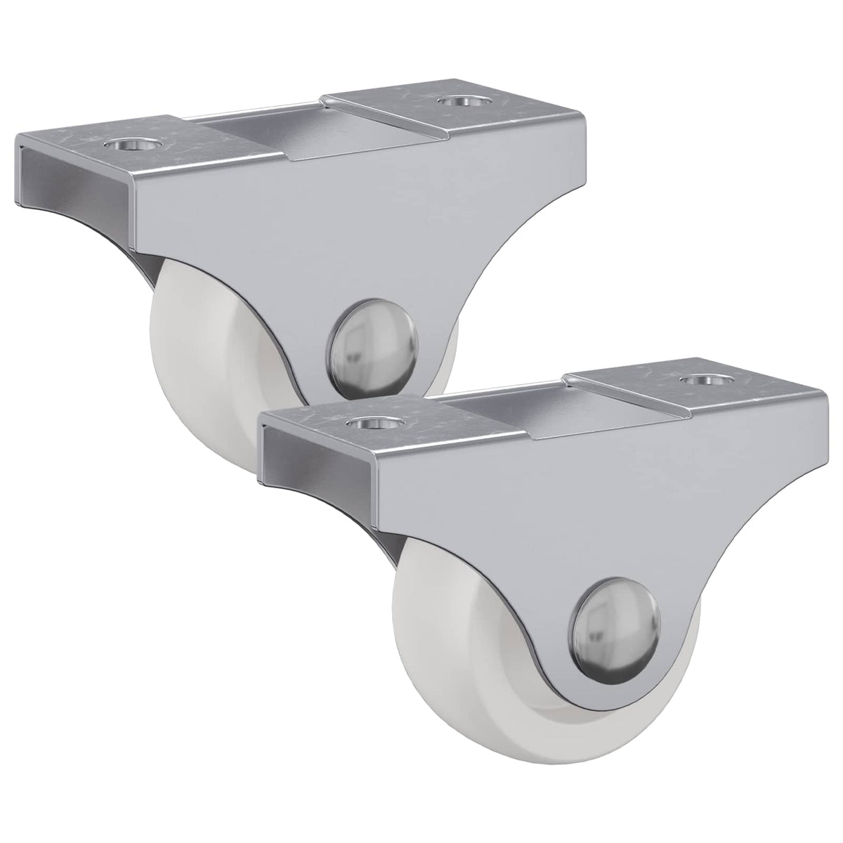 Kaster 2 pcs Bijelo 42 x 11,5 x 29 mm Željezo