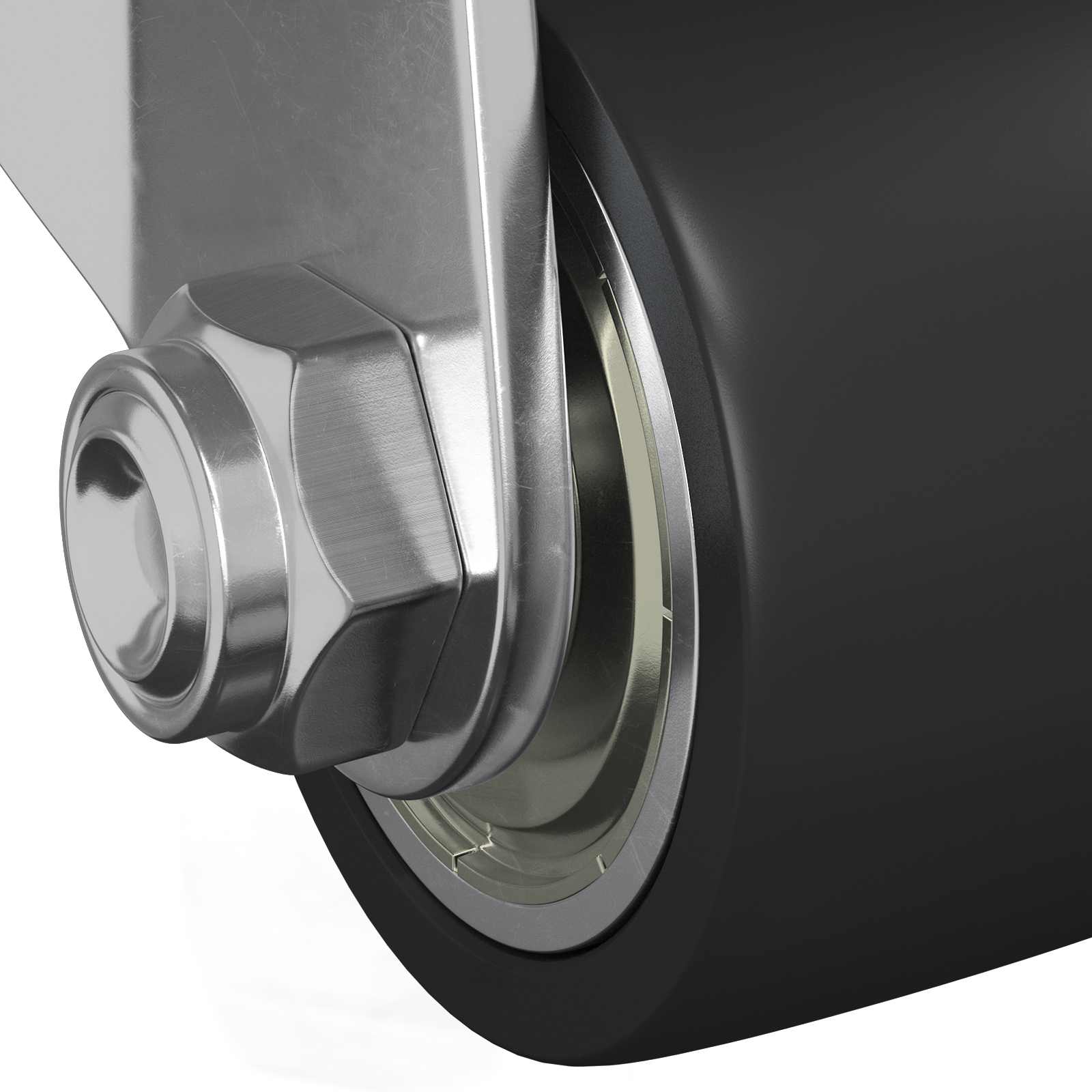 Kaster 2 pcs Srebrno 44,1 x 44,1 x 1,95 mm Najlon