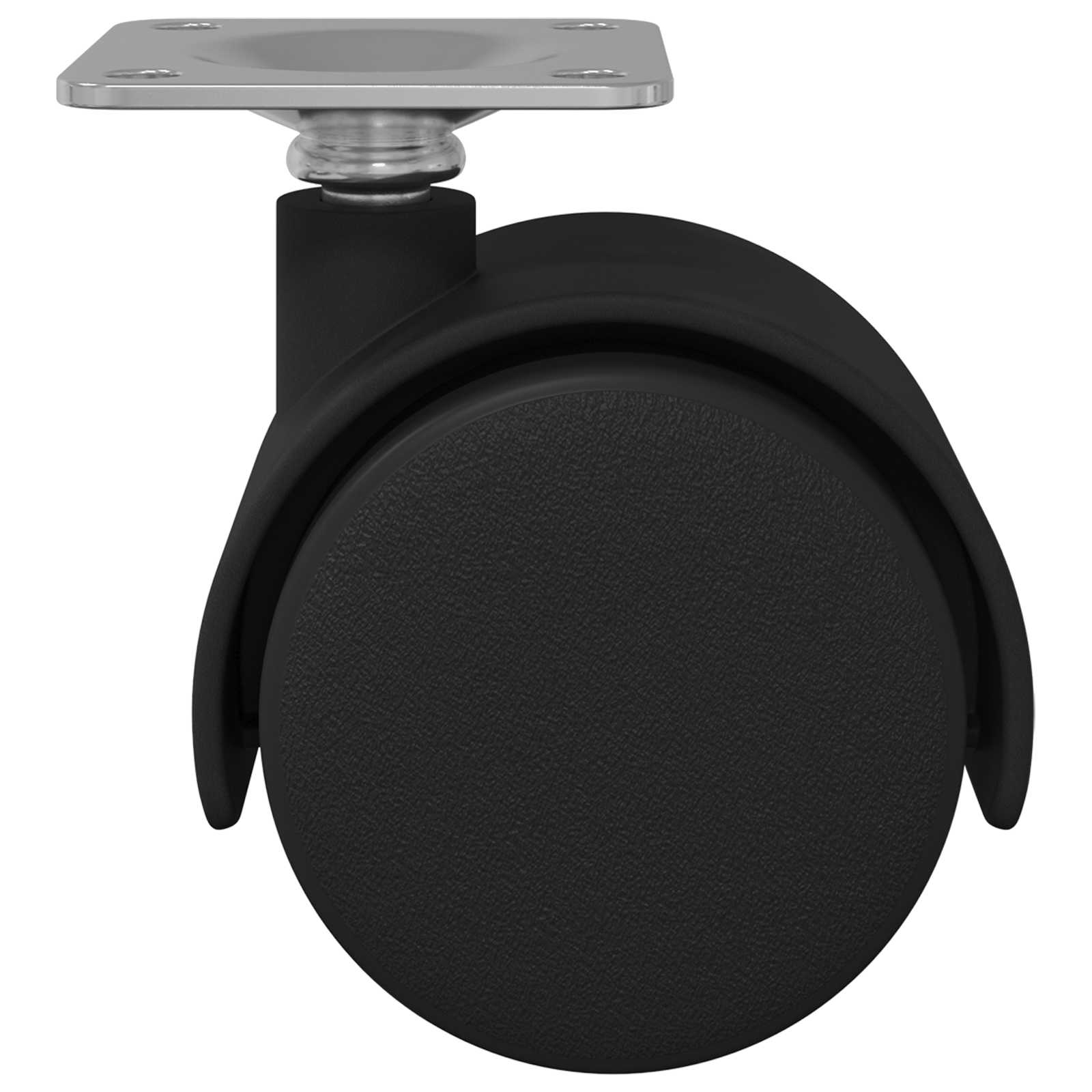 Dizalni kotač 2 pcs Crna 39,5 x 39,5 x 37,8 mm Željezo i PP
