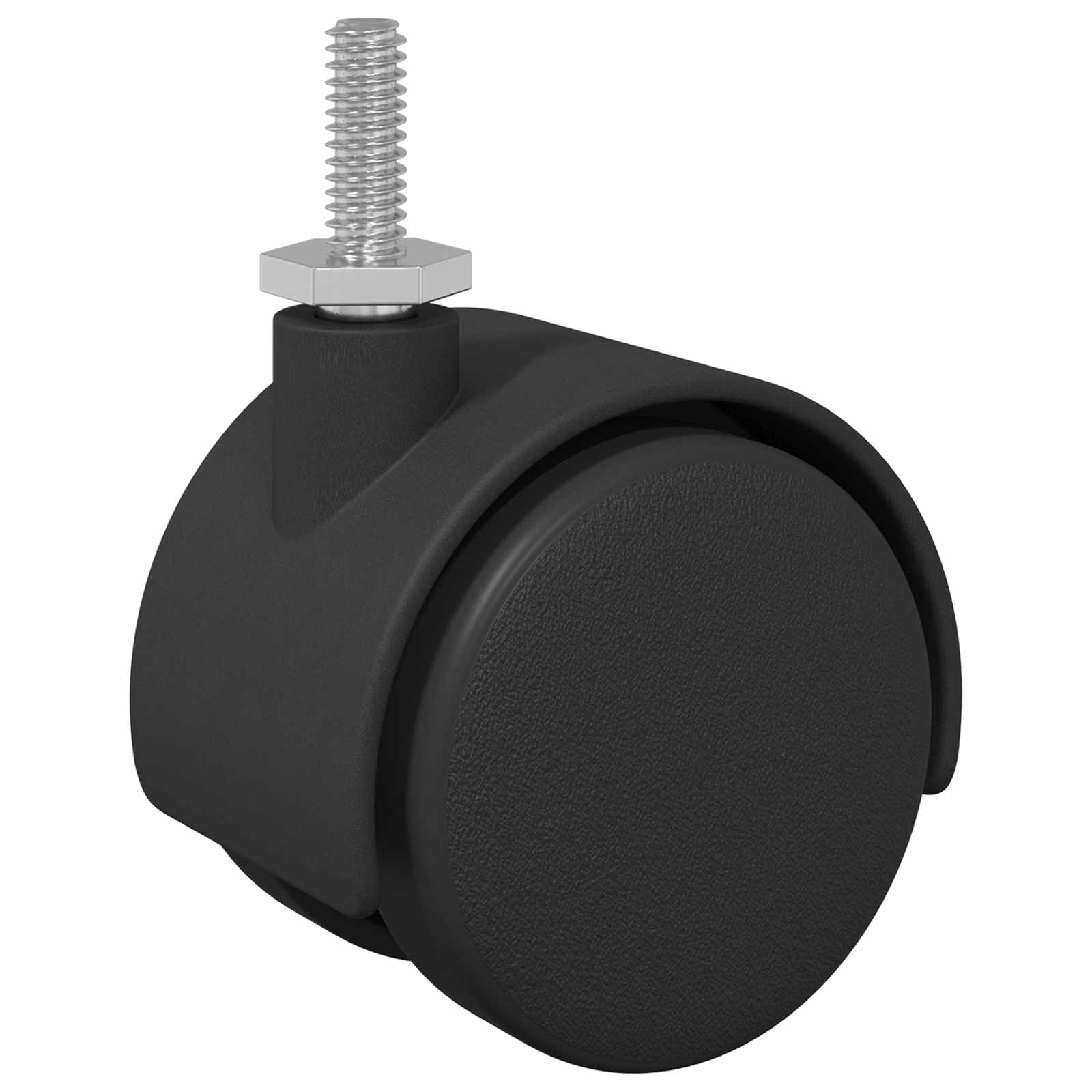 Kotači 2 pcs Crna 40,1 x 37,8 mm PP i čelik