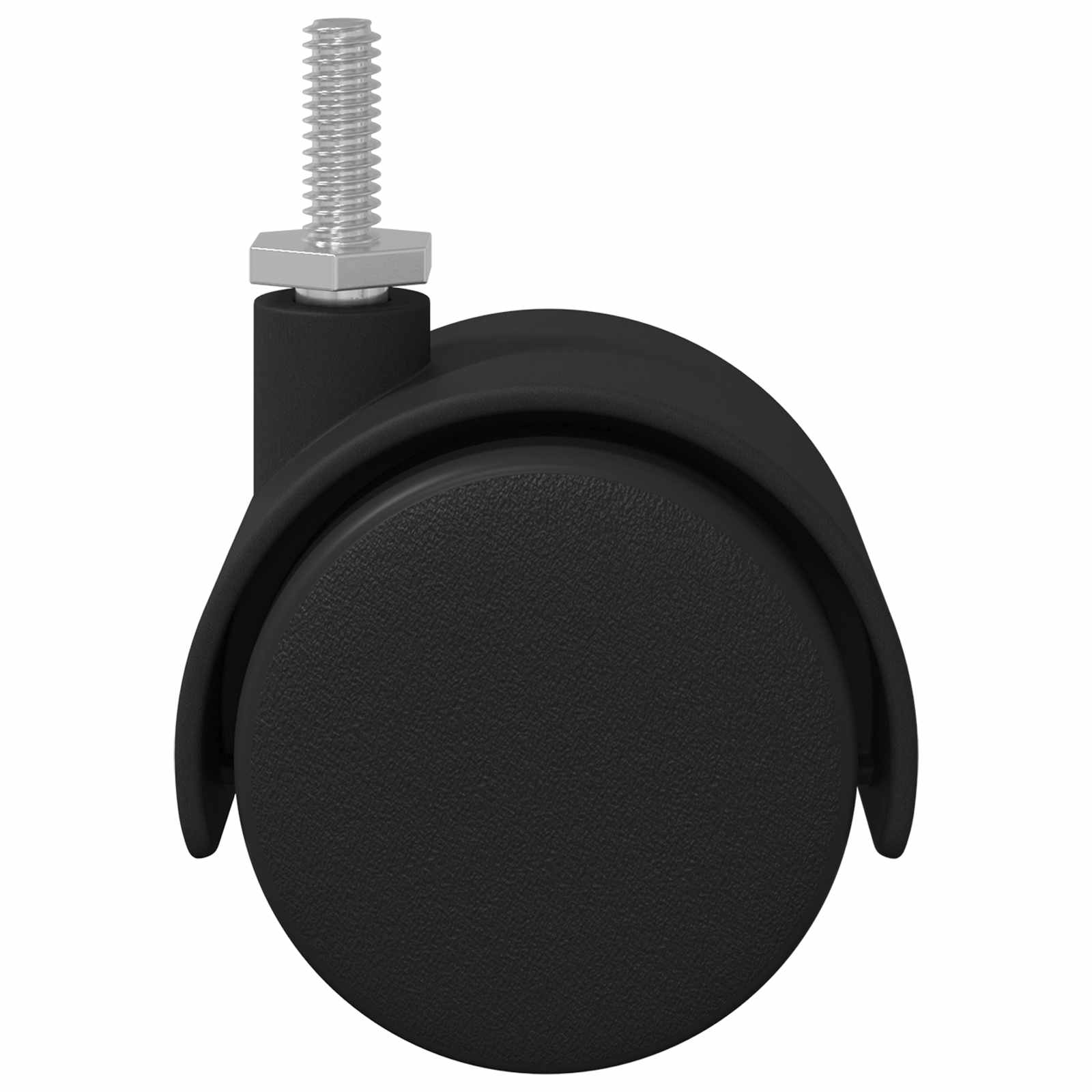 Kotači 2 pcs Crna 40,1 x 37,8 mm PP i čelik