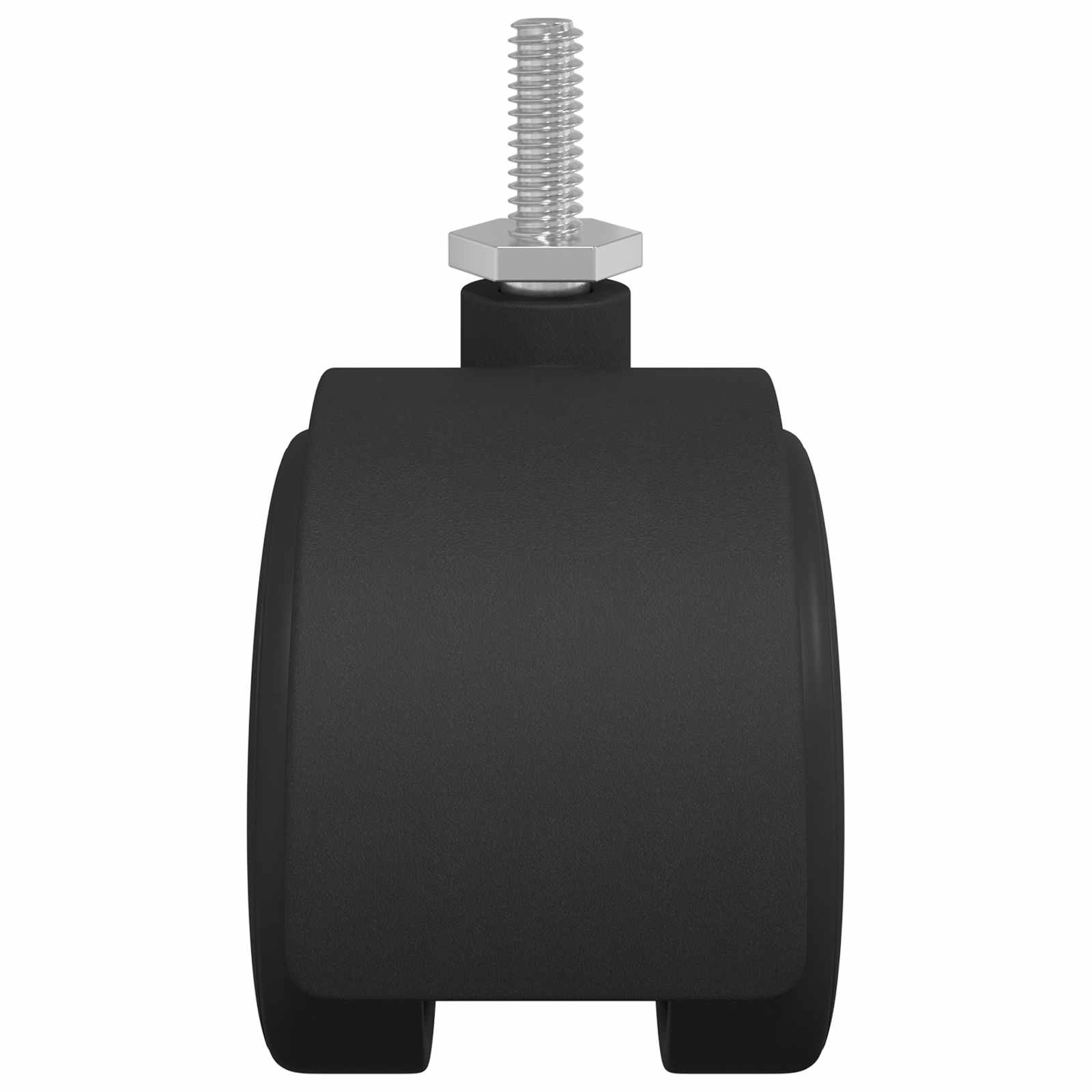 Kotači 2 pcs Crna 40,1 x 37,8 mm PP i čelik