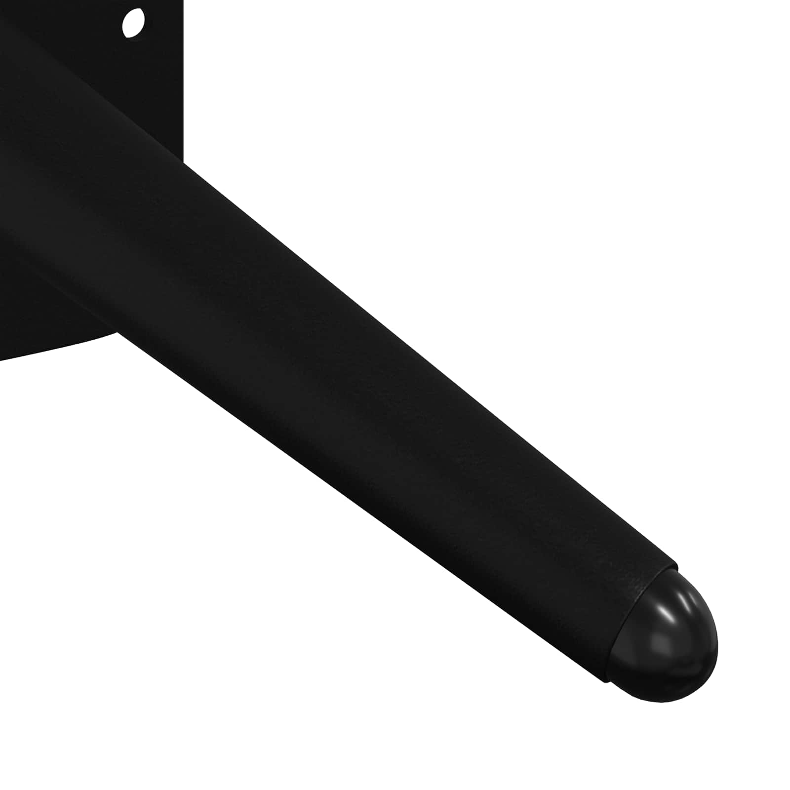 Noge za stajanje 12 pcs Crna 56 x 56 x 100 mm Željezo