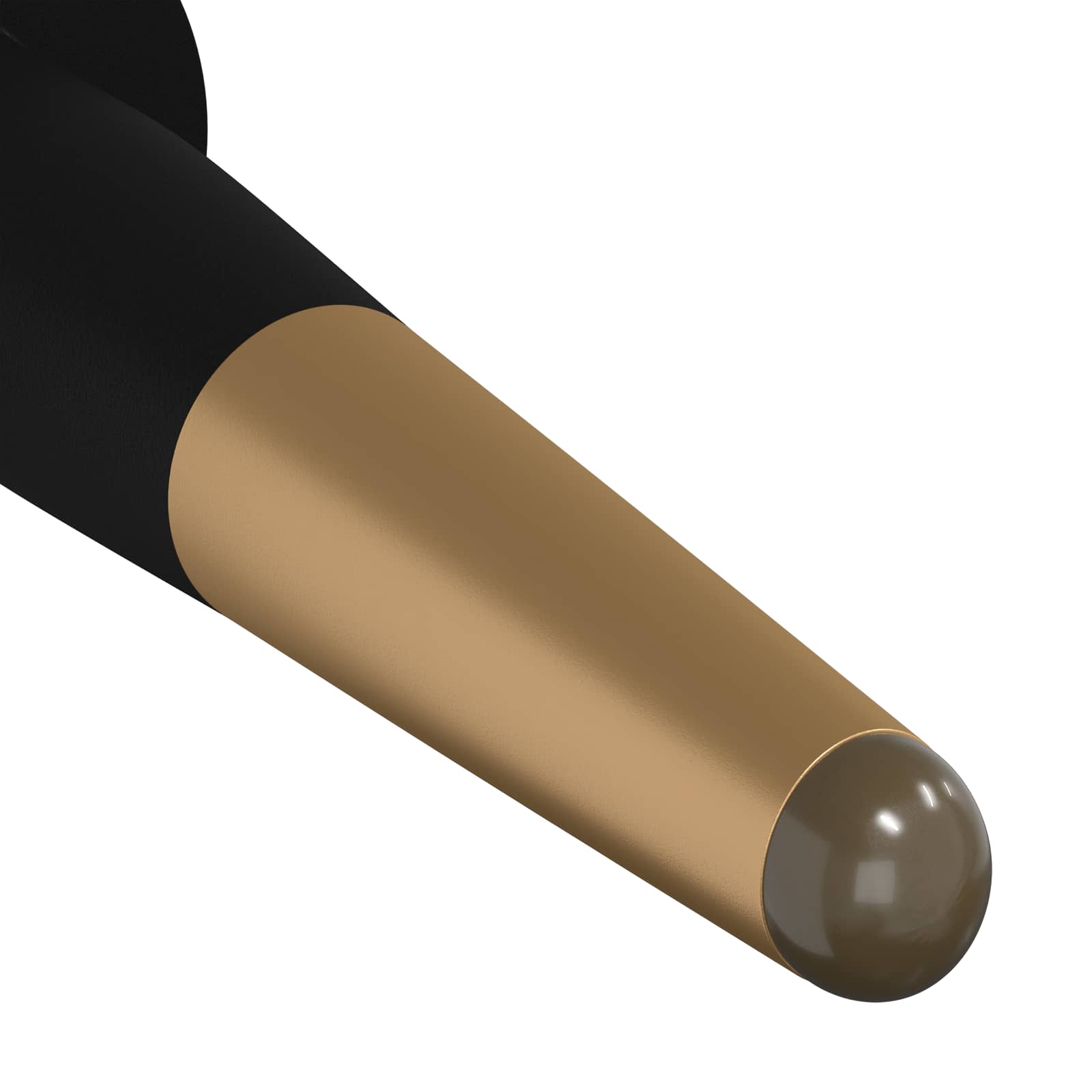 Noge namještaja 2 pcs Crna i zlatna Ø 40 x 98 mm Željezo