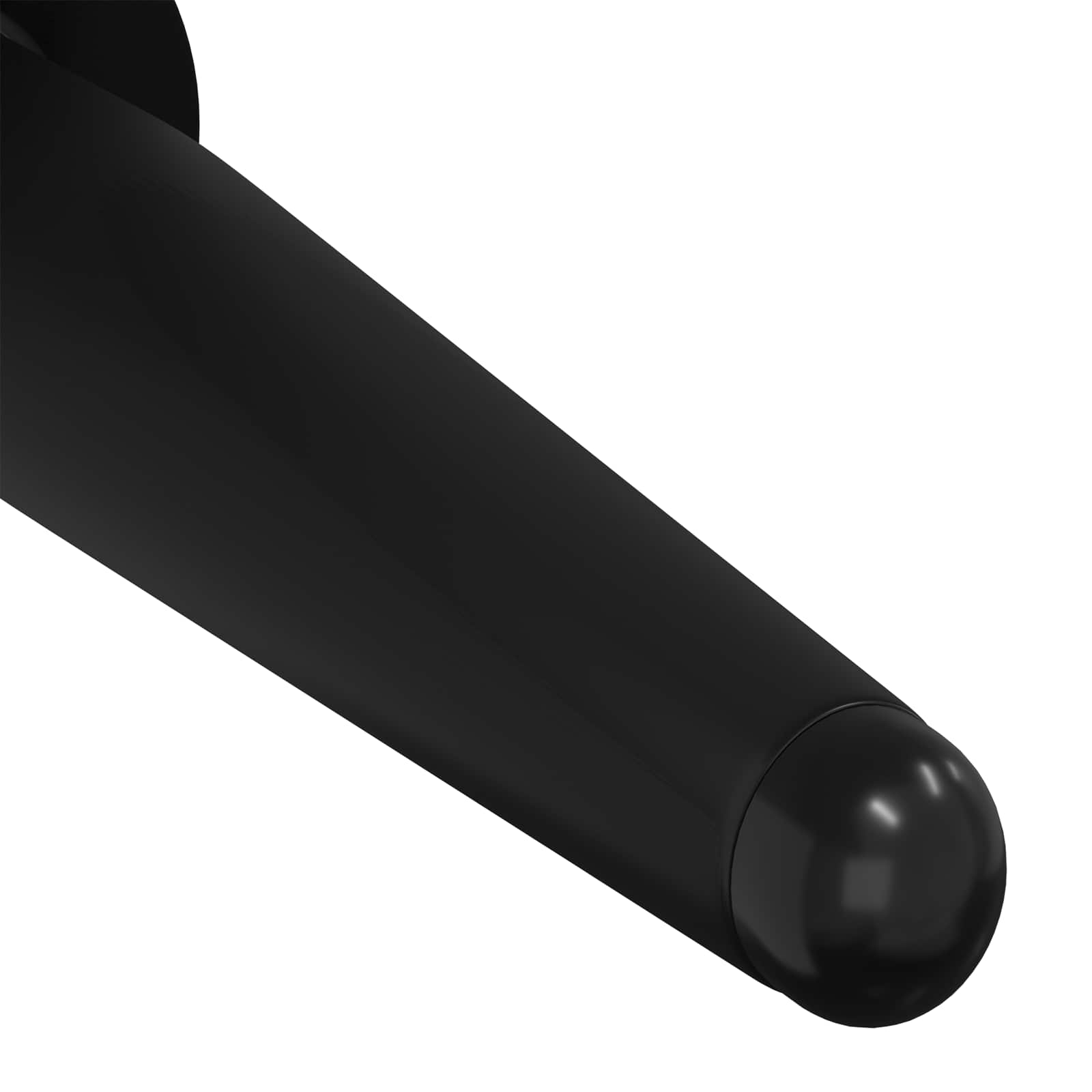 Noge namještaja 2 pcs Crna Ø 40 x 98 mm Željezo