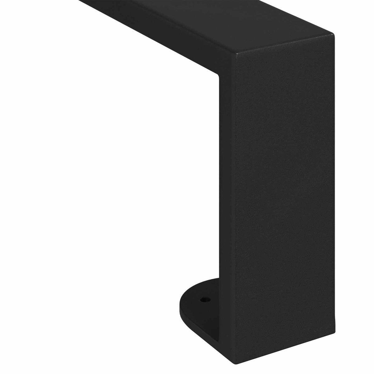 Noge namještaja 12 pcs Crna 481 x 40,5 x 100 mm Željezo