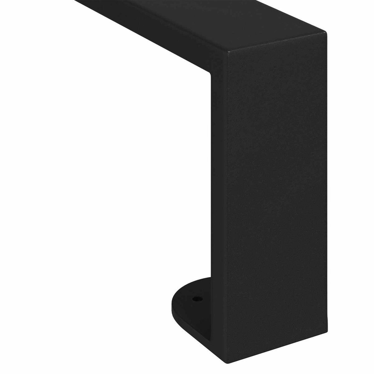 Noge namještaja 12 pcs Crna 796 x 40,5 x 100 mm Željezo