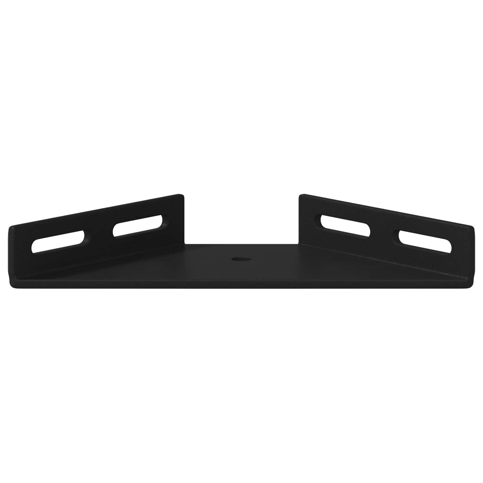Kutni nosač 12 pcs Crna 138,5 x 50,5 x 16 mm Željezo
