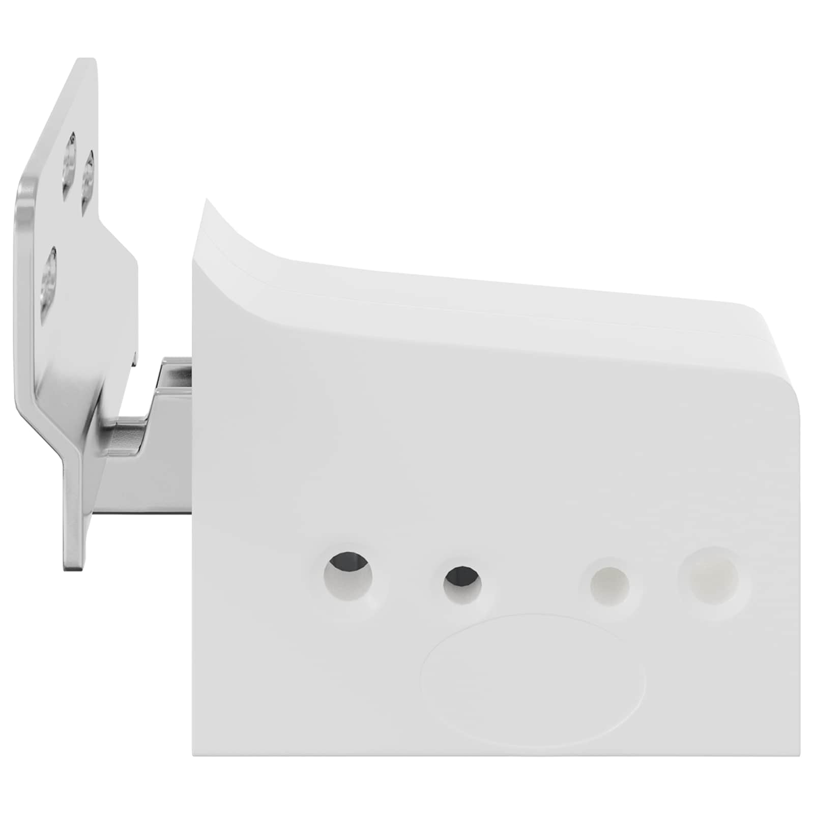 Osi za vješanje ormara 2 pcs Bijelo 70 x 48 x 19 mm