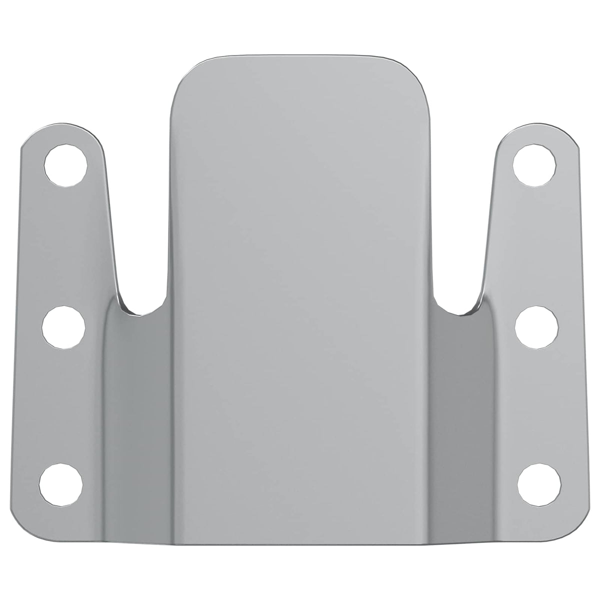 Držač za ravno montiranje 419 pcs Srebrno 75 x 66 x 1,4 mm