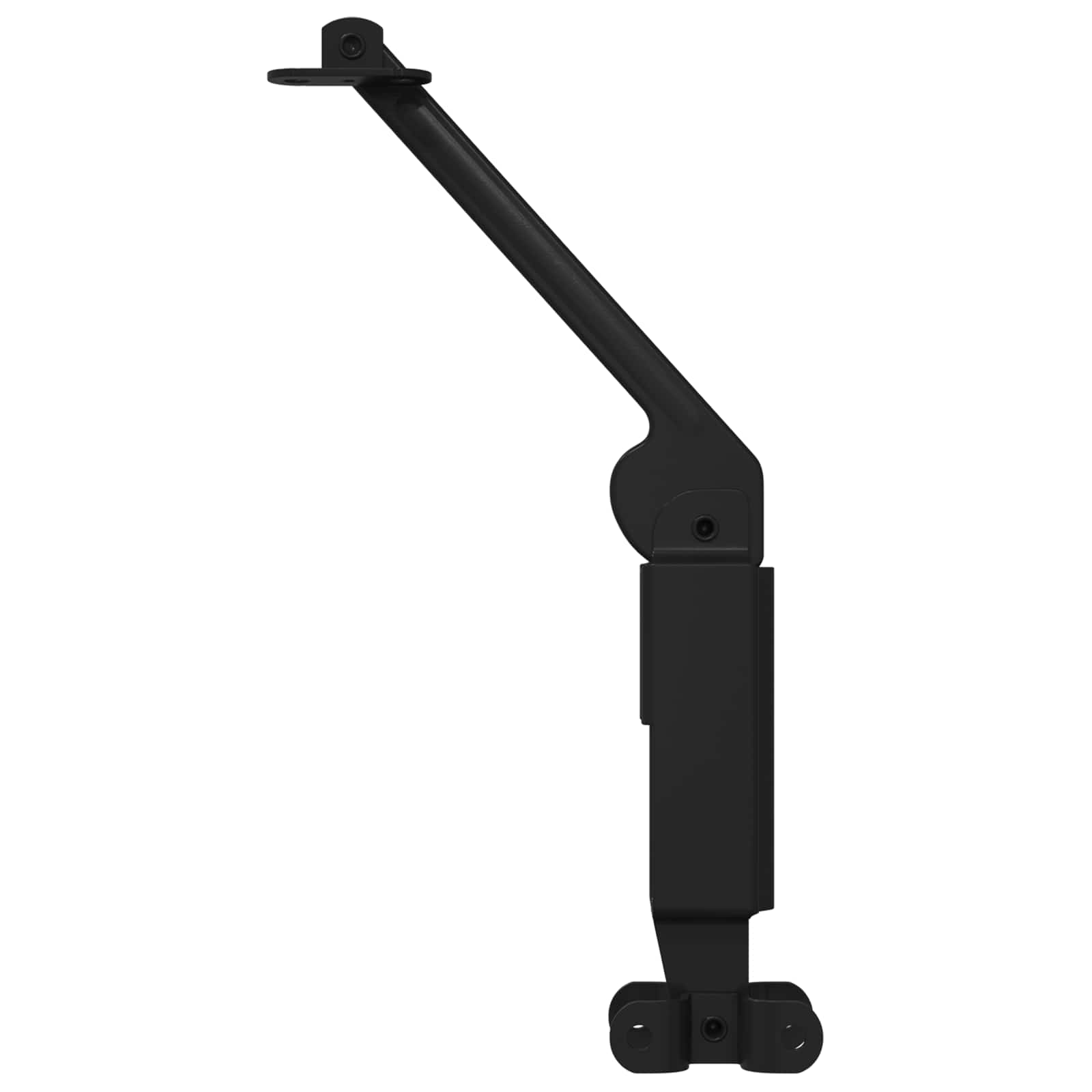 Šarka za podršku poklopcu 2 pcs Crna 192 x 32 x 50 mm Čelik