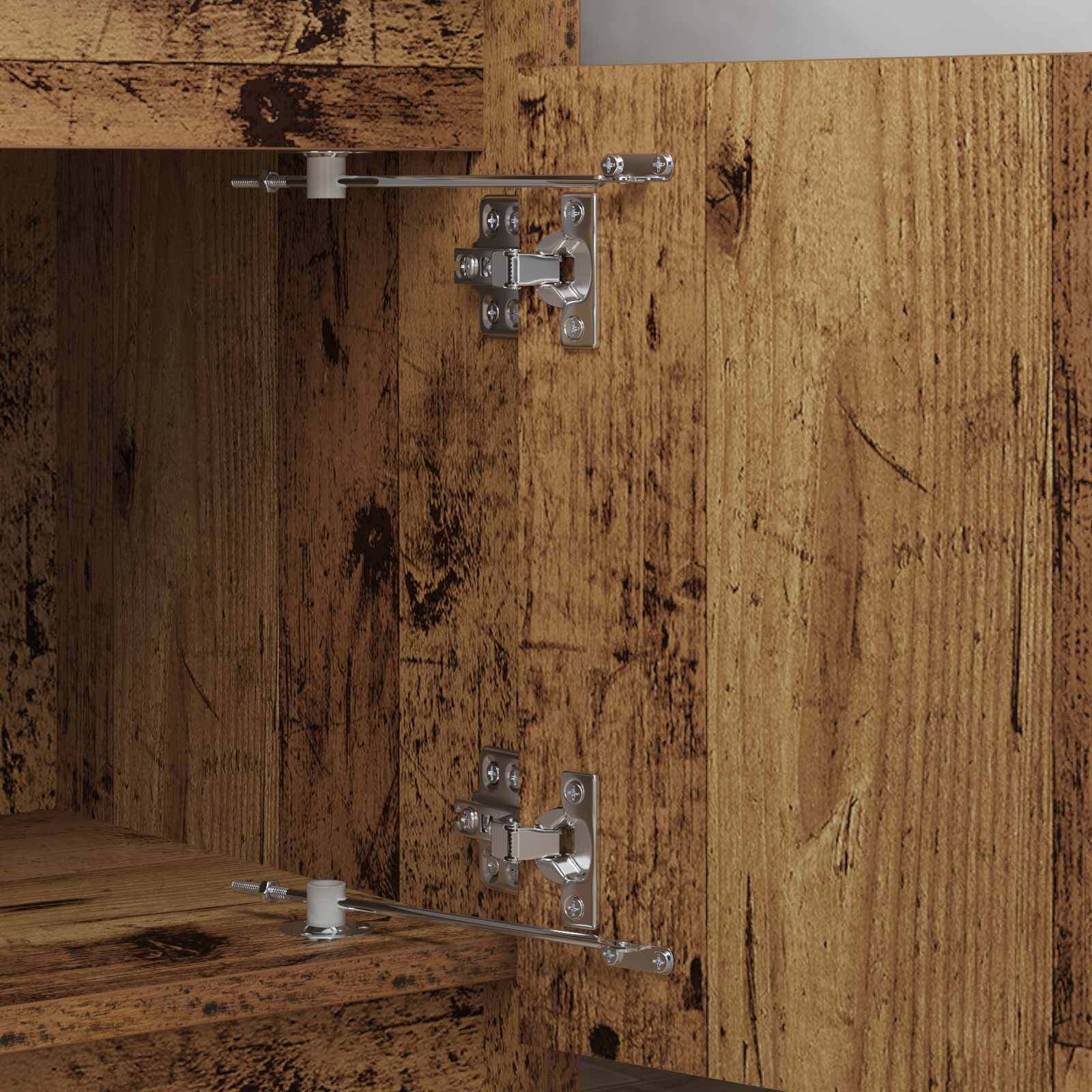 Šarka za podršku poklopcu 2 pcs Srebrno 194 x 36 x 18 mm