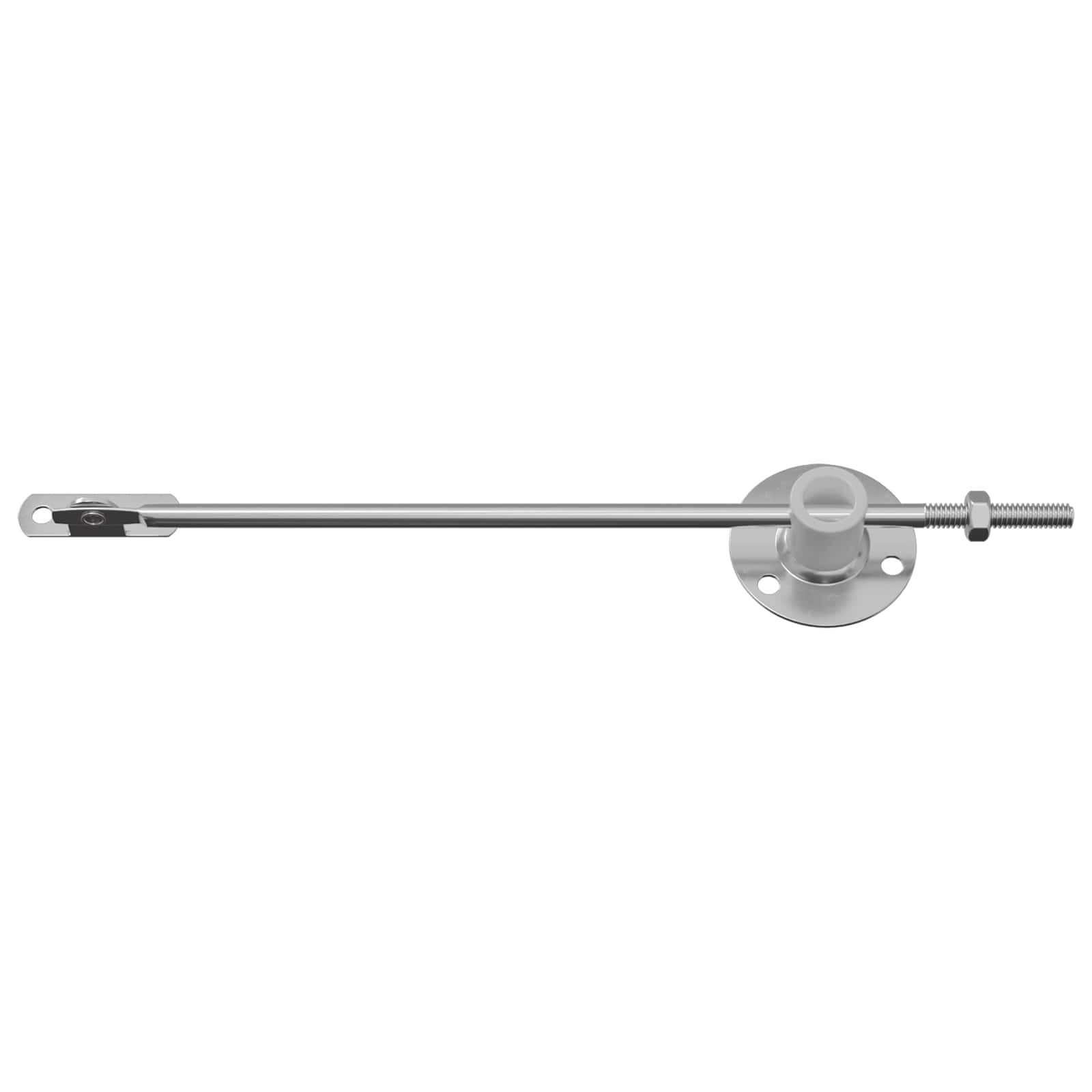 Šarka za podršku poklopcu 2 pcs Srebrno 194 x 36 x 18 mm