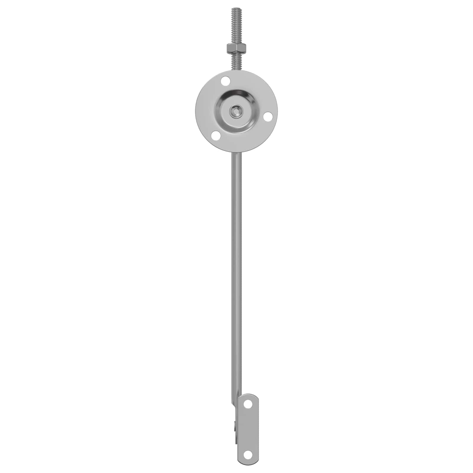 Šarka za podršku poklopcu 12 pcs Srebrno 194 x 36 x 18 mm