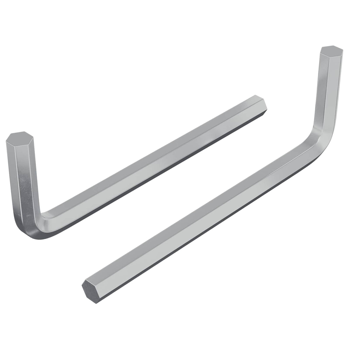 Hex ključ 2 pcs Srebrno 32 x 86 mm Čelik