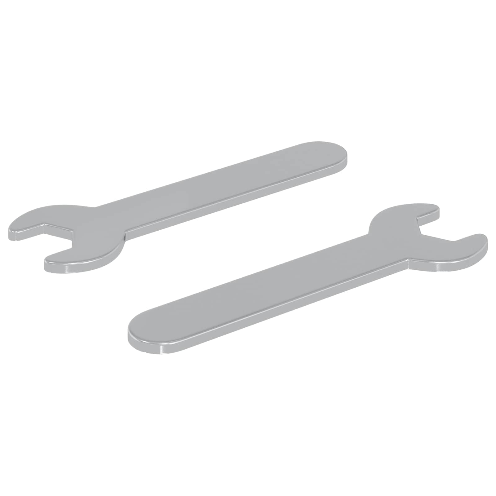 Odvijač 2 pcs Srebrno 10 mm Željezo