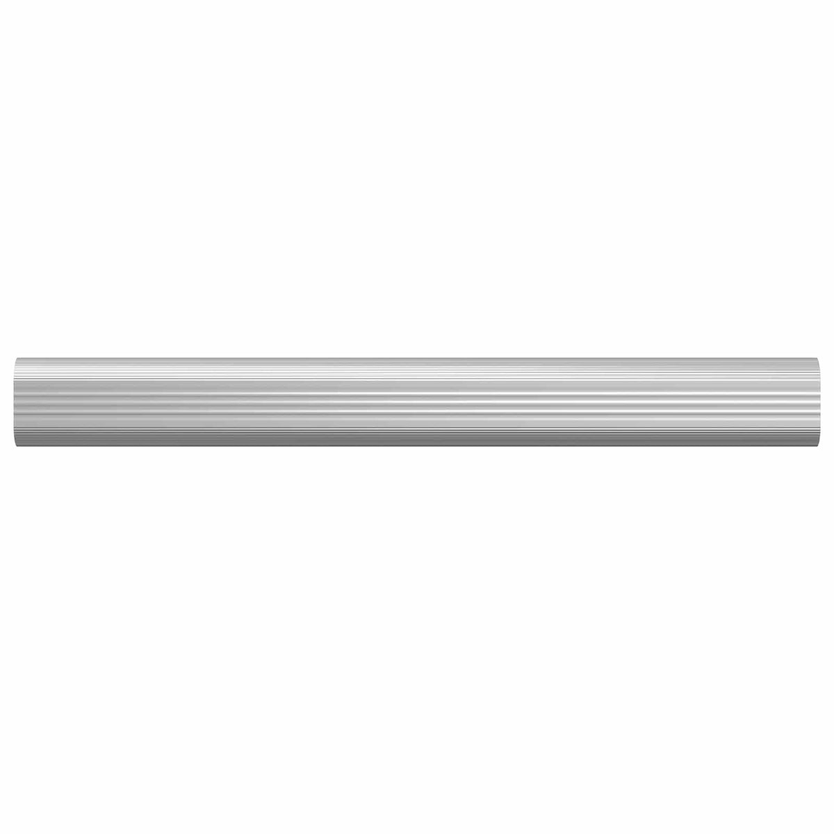 Cijev za ormar 2 pcs Srebrno 264 x 15 x 29 mm