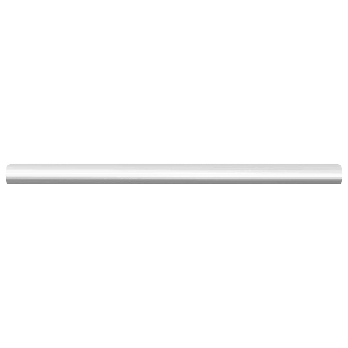 Cijev za ormar 2 pcs Srebrno 264 x 15 x 29 mm