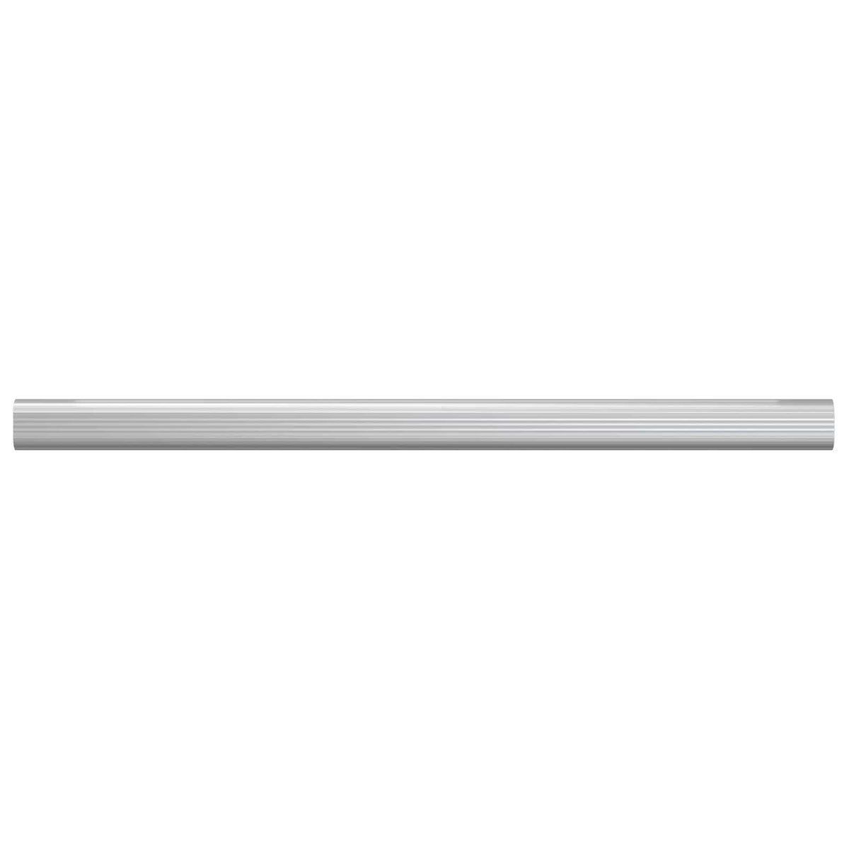 Cijev za ormar 12 pcs Srebrno 472 x 15 x 29 mm