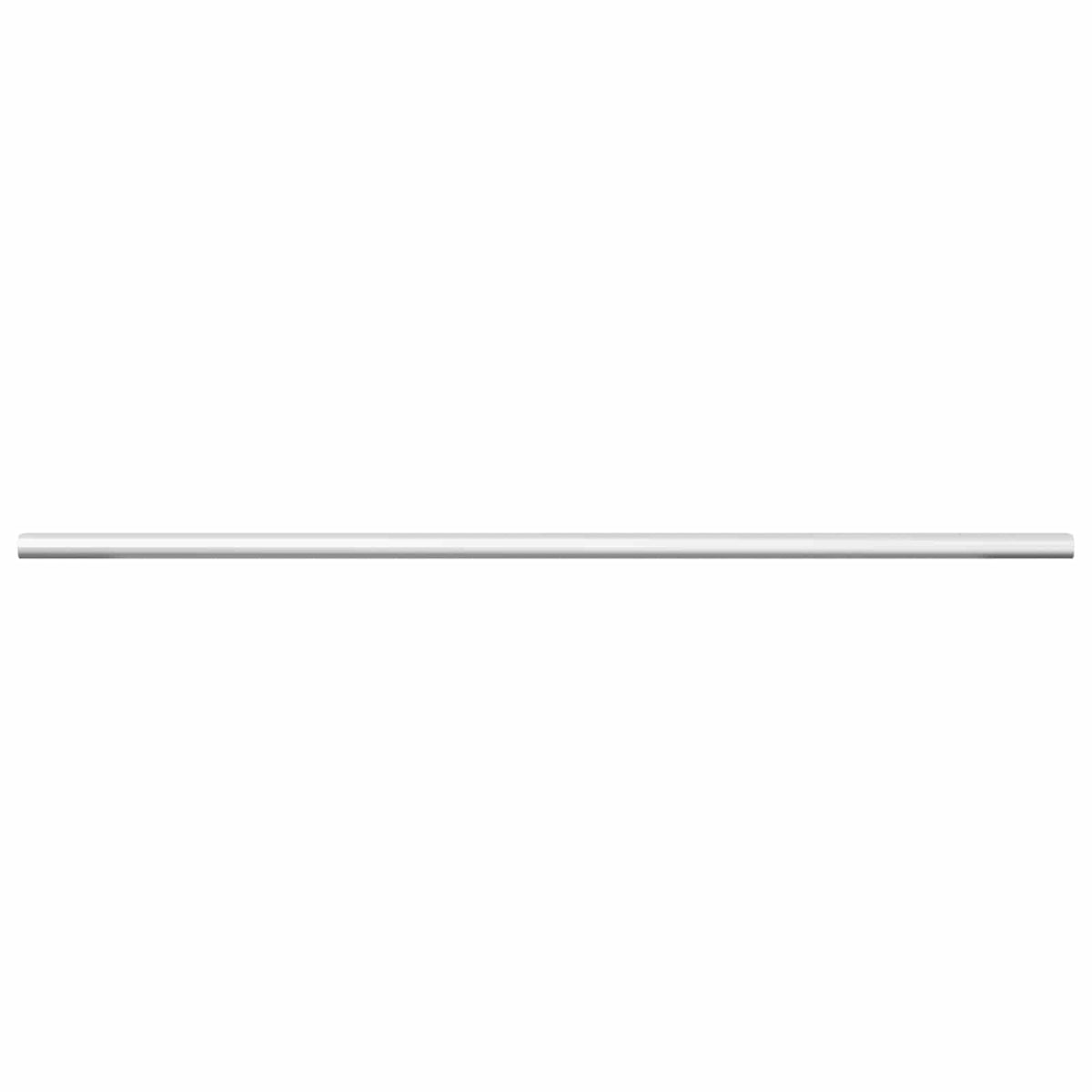 Cijev za ormar 12 pcs Srebrno 664 x 15 x 29 mm