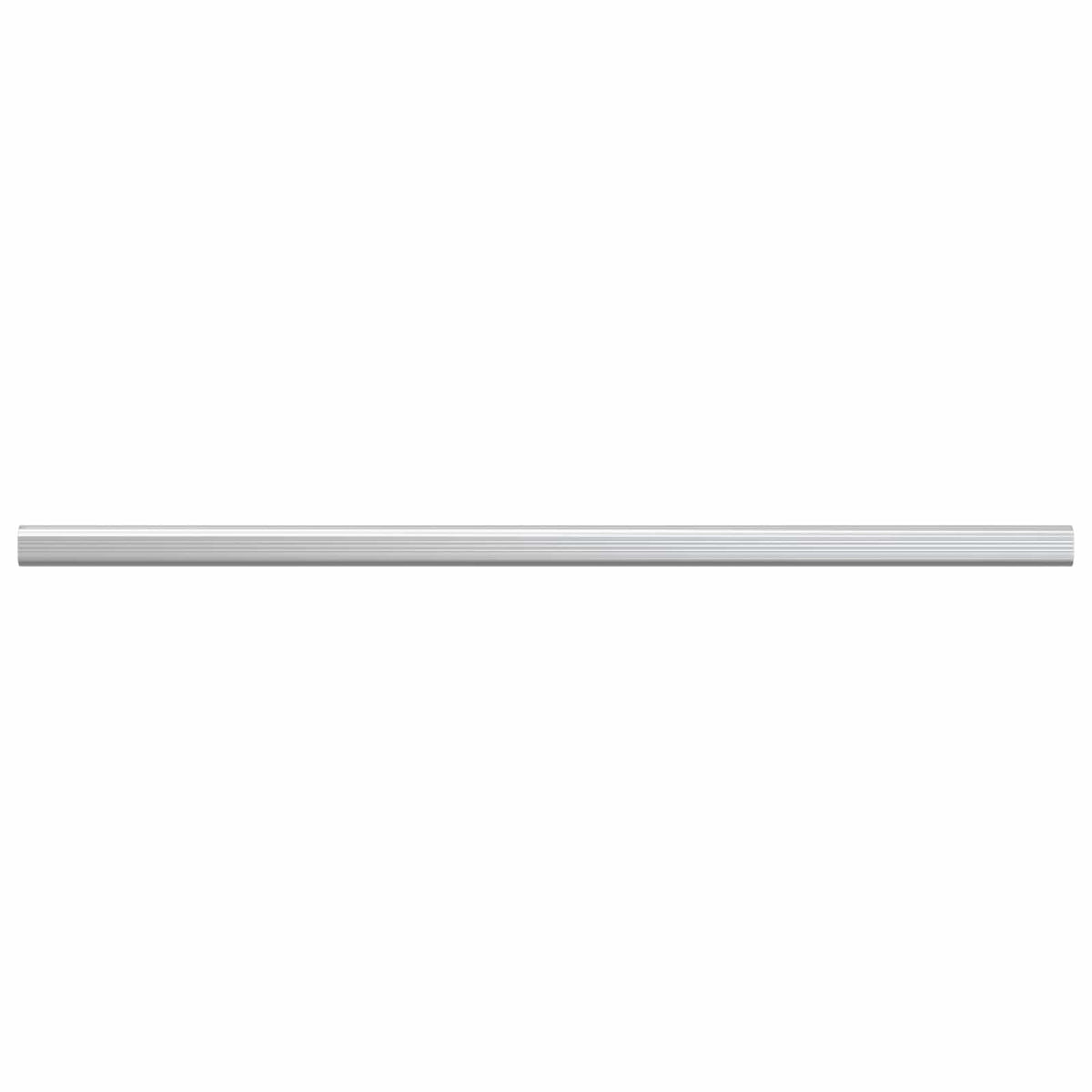 Cijev za ormar 2 pcs Srebrno 764 x 15 x 29 mm