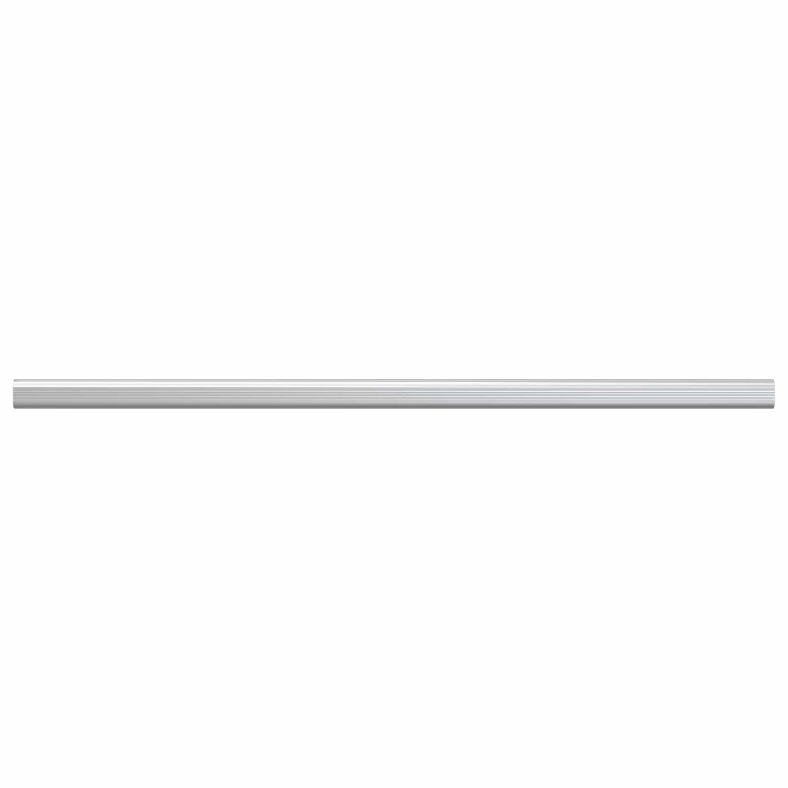 Cijev za ormar 12 pcs Srebrno 764 x 15 x 29 mm