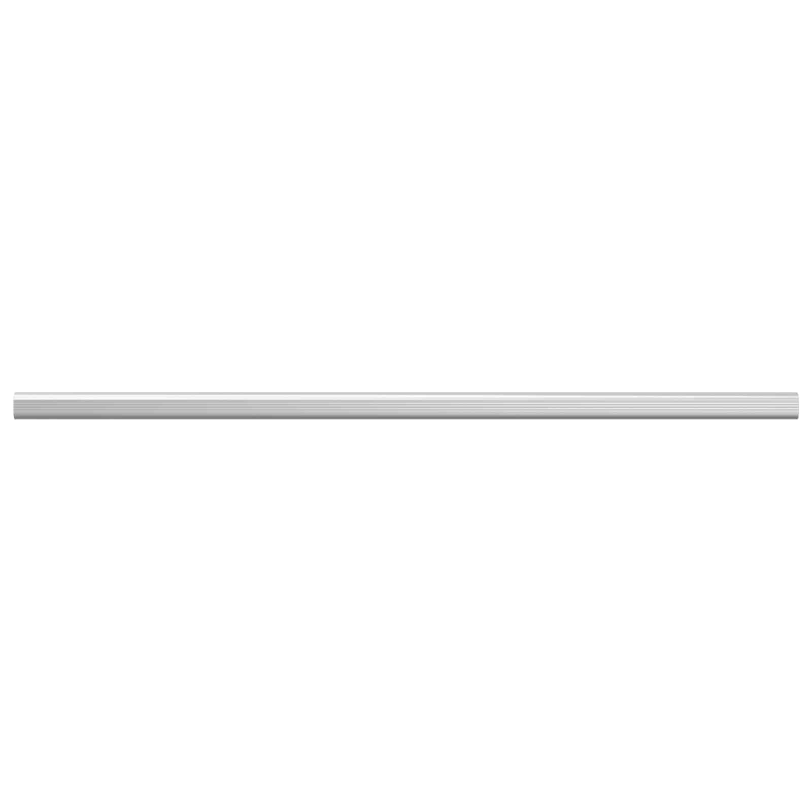 Cijev za ormar 2 pcs Srebrno 864 x 15 x 29 mm