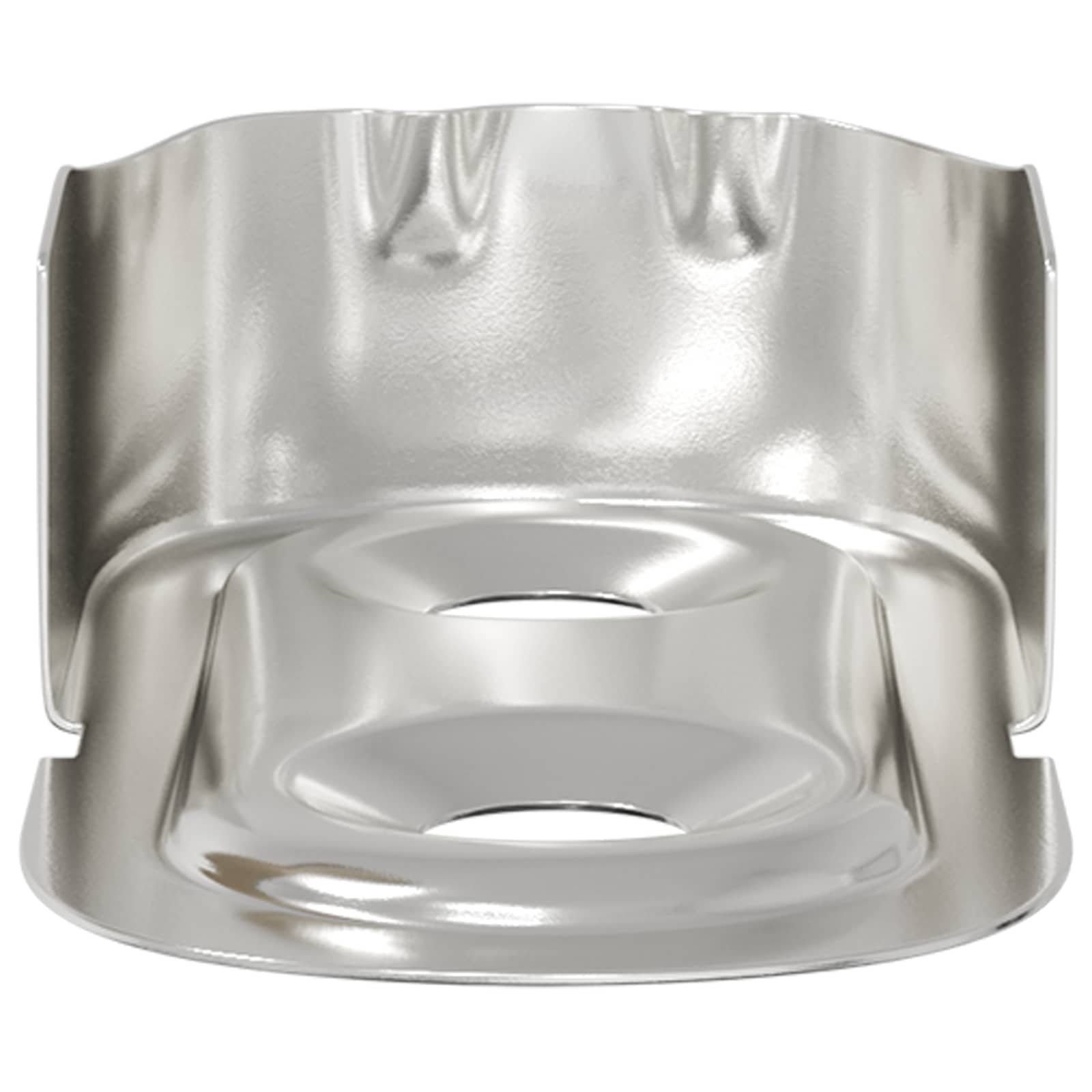 Držač za šipku u ormaru 2 pcs Bijeli cink 40 x 18 x 10 mm