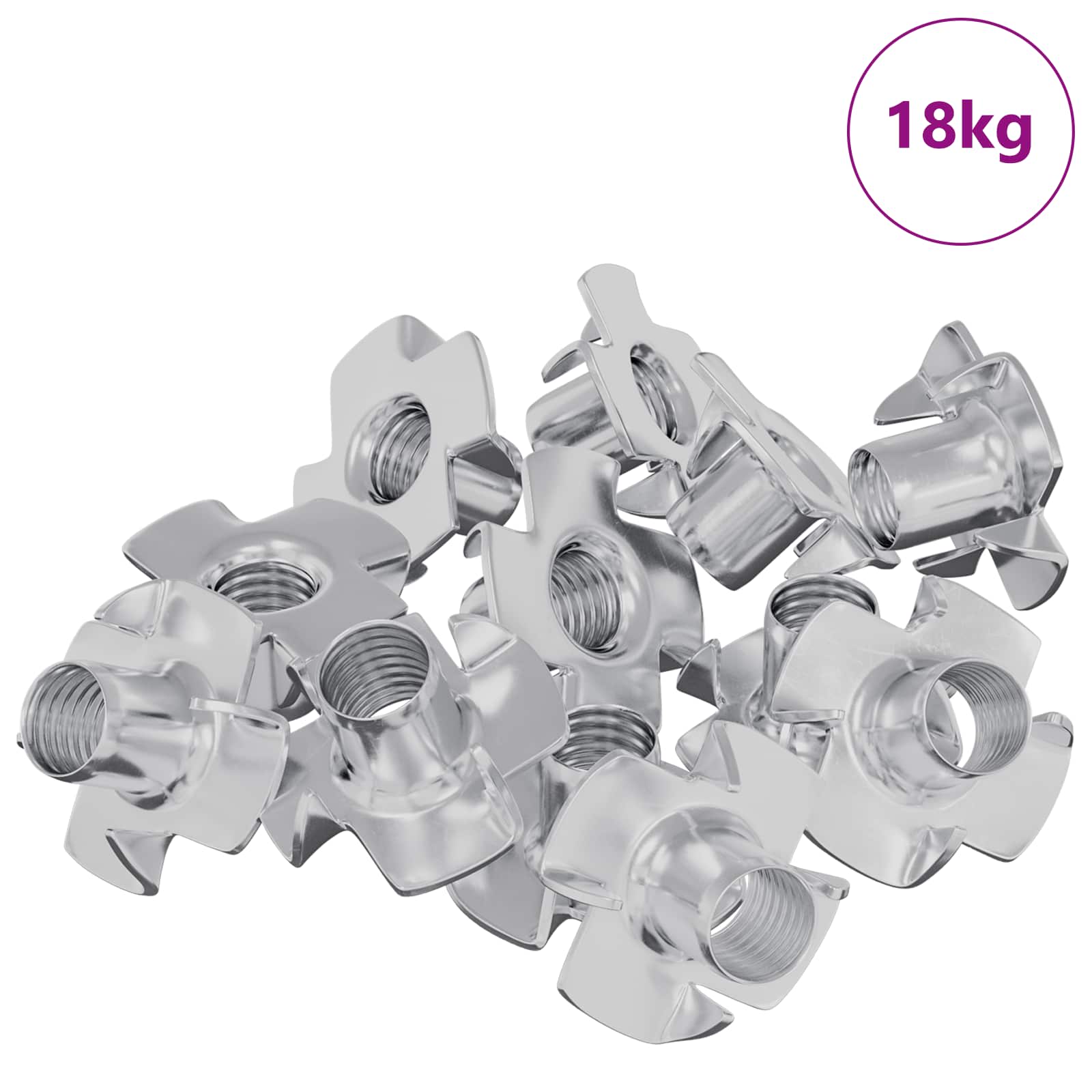Urezana T-matica 7200 pcs Srebrno M6 mm Čelik