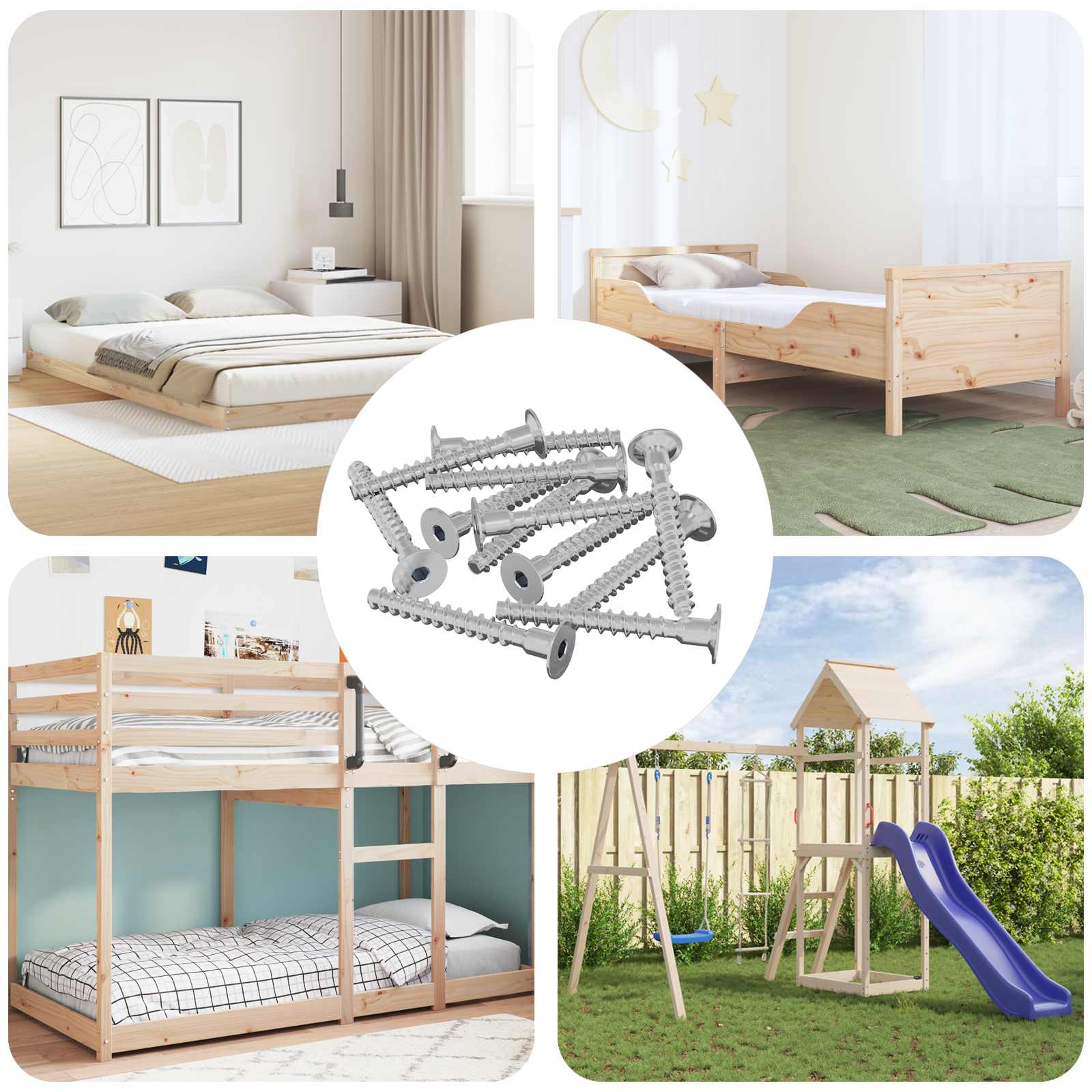 Vijak 5143 pcs Cinkom premazano 5 x 40 mm Željezo
