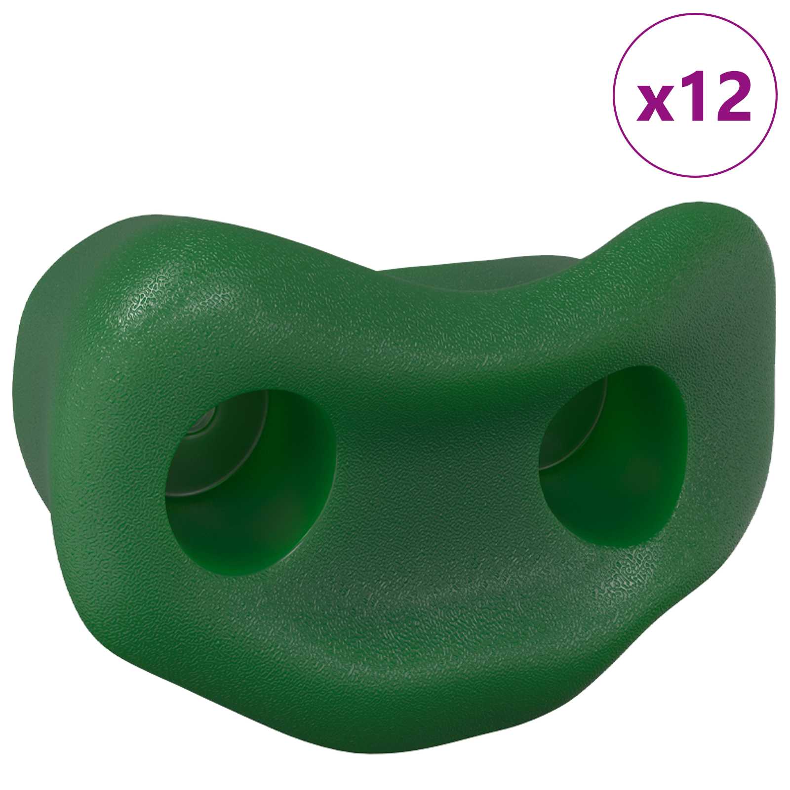 Držak za penjanje 12 pcs Zelena 100 x 67 x 43 mm PP