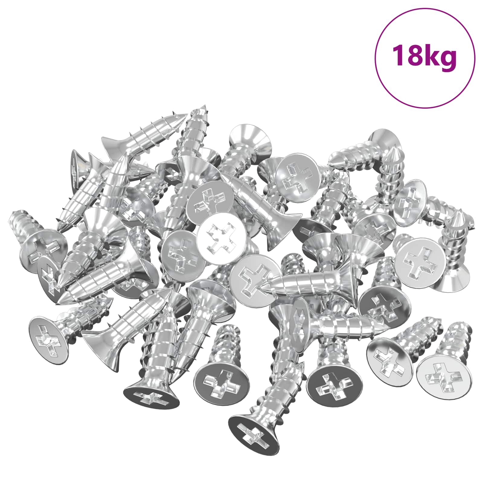 Držač za ogledalo 340 pcs Nikla 35 x 30 x 8,3 mm Čelik