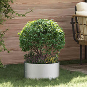 Prsten za saksiju 5 pcs Srebrno 40 x 40 x 20 cm Cinkani čelik