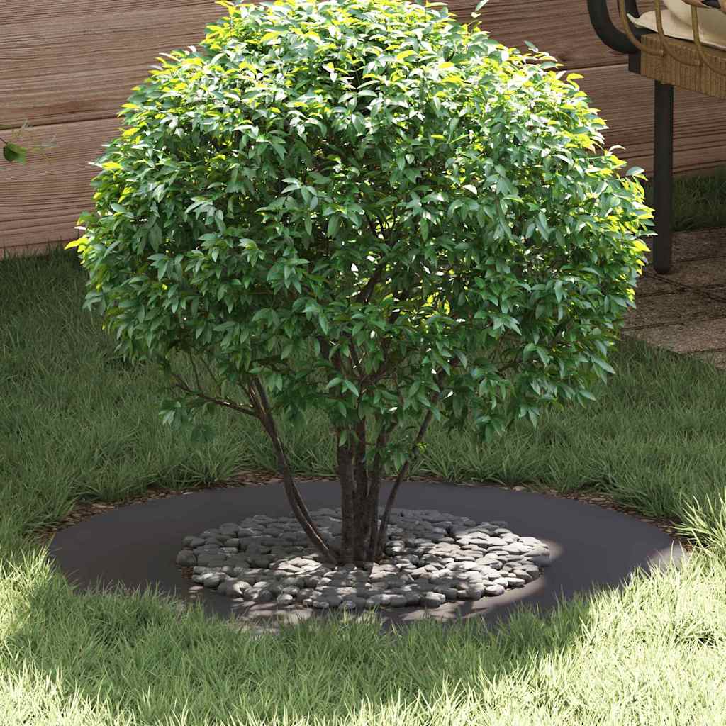 pogodno za ravne drvene prstenove 5 pcs Crna Ø40 / 70 cm Čelik