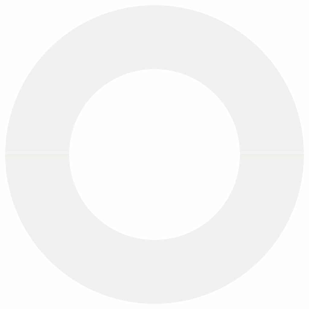 pogodno za ravne drvene prstenove 5 pcs Bijelo Ø40 / 70 cm Čelik