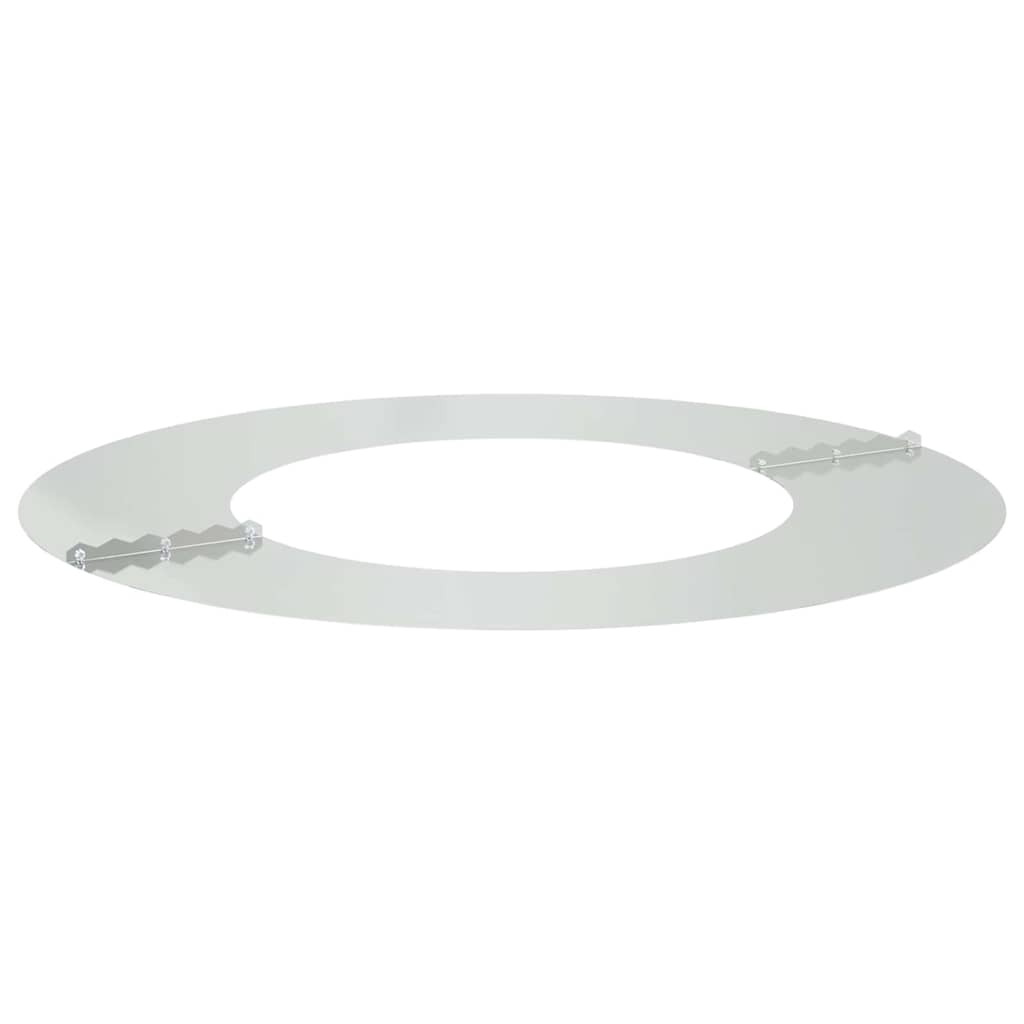 pogodno za ravni drveni prsten Srebrno Ø40 / 70 cm