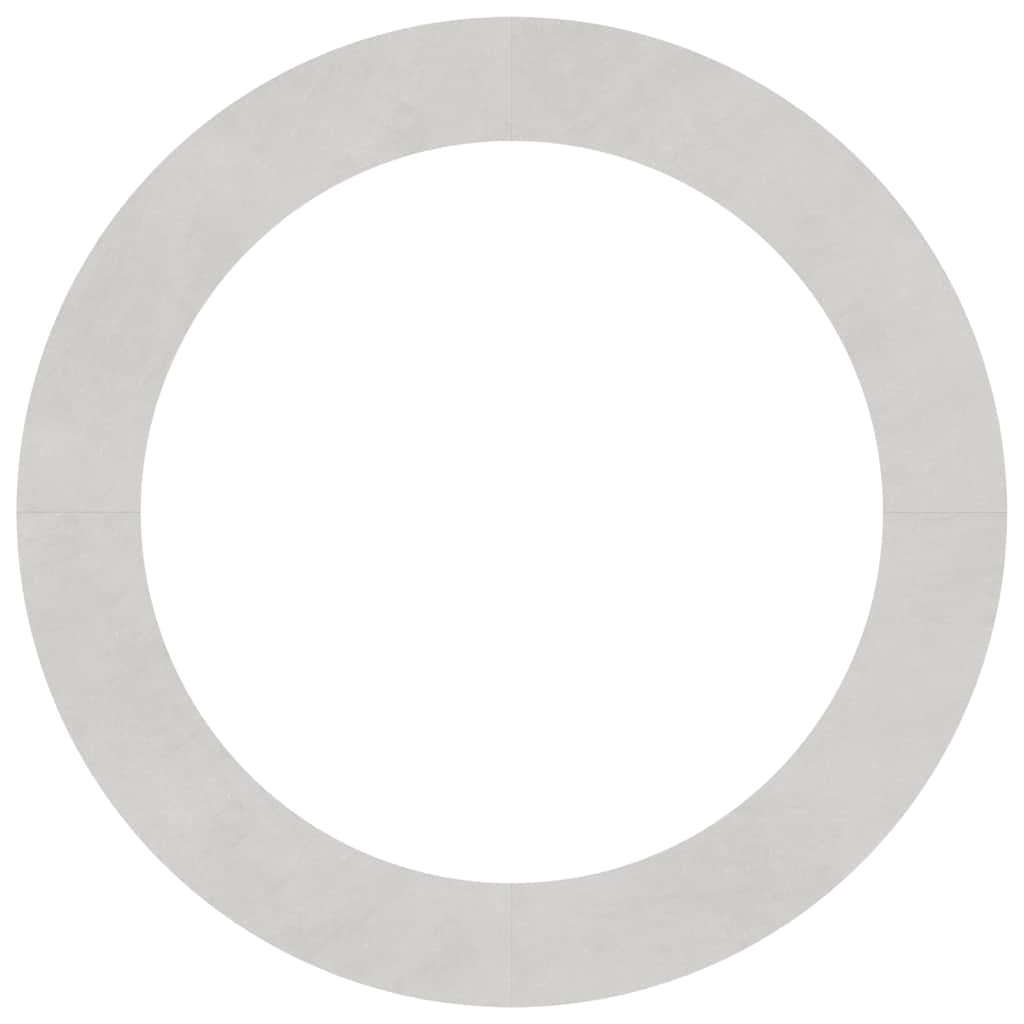 pogodno za ravne drvene prstenove 5 pcs Srebrno Ø90 / 120 cm