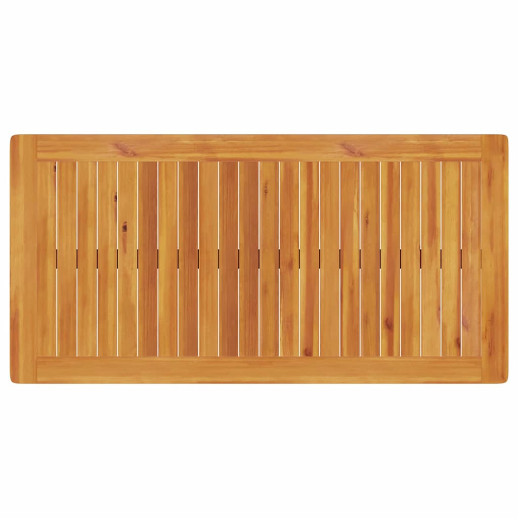 Vrtni set za objed 3 pcs Smeđa Čvrsto drvo akacije