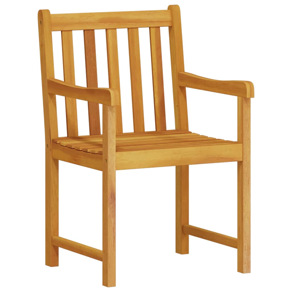 Vrtni set za objed 5 kom. Smeđa Čvrsto drvo akacije 140 x 80 x 74 cm