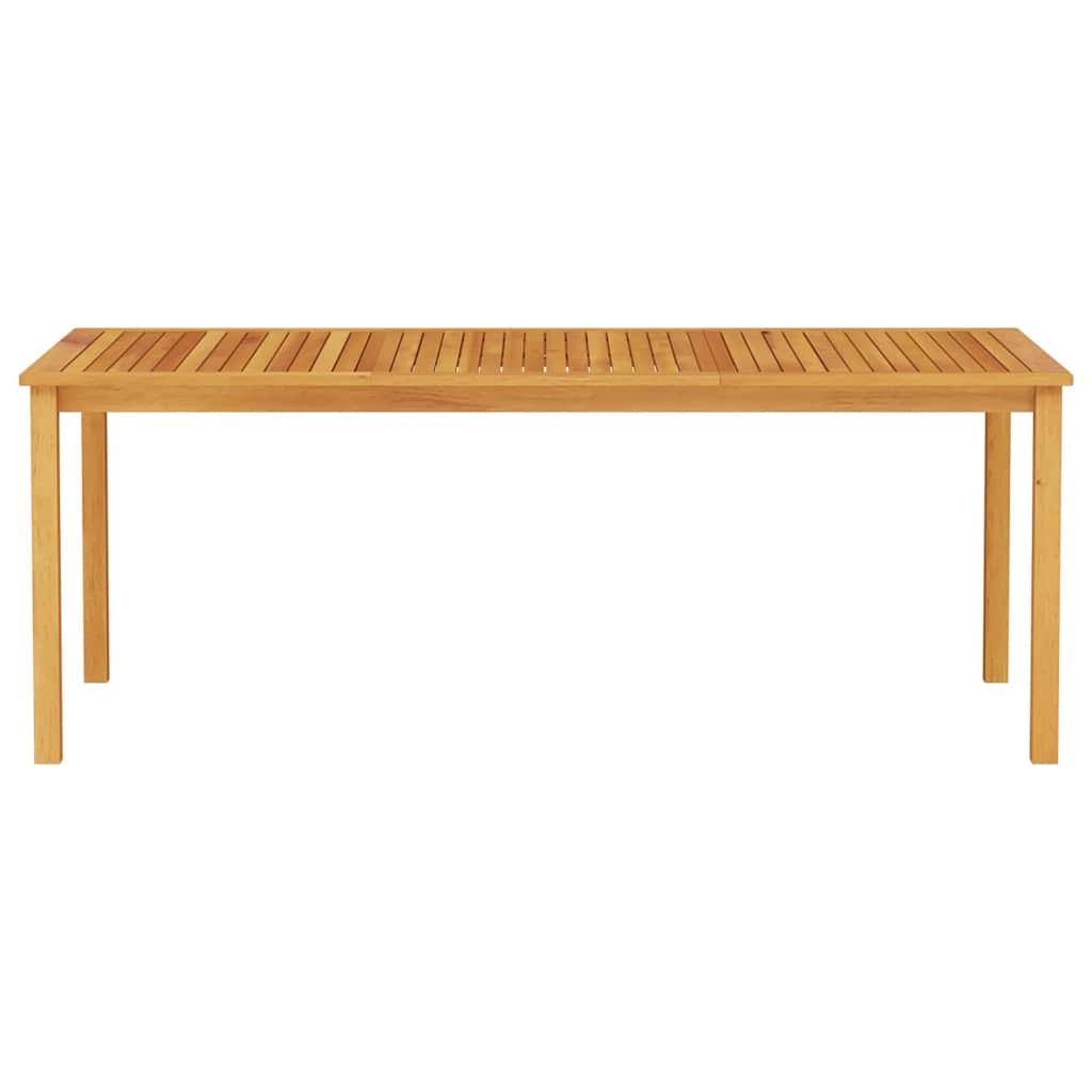 Vrtni set za objed 9 pcs Smeđa Čvrsto drvo akacije