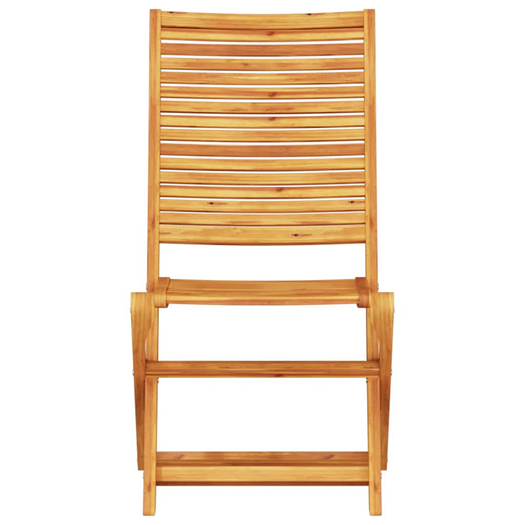Sklopivi bistro set 3 pcs Smeđa Čvrsto drvo akacije
