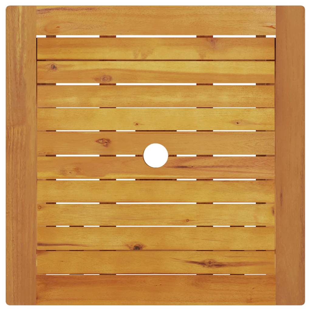 Sklopivi bistro set 3 pcs Smeđa Čvrsto drvo akacije