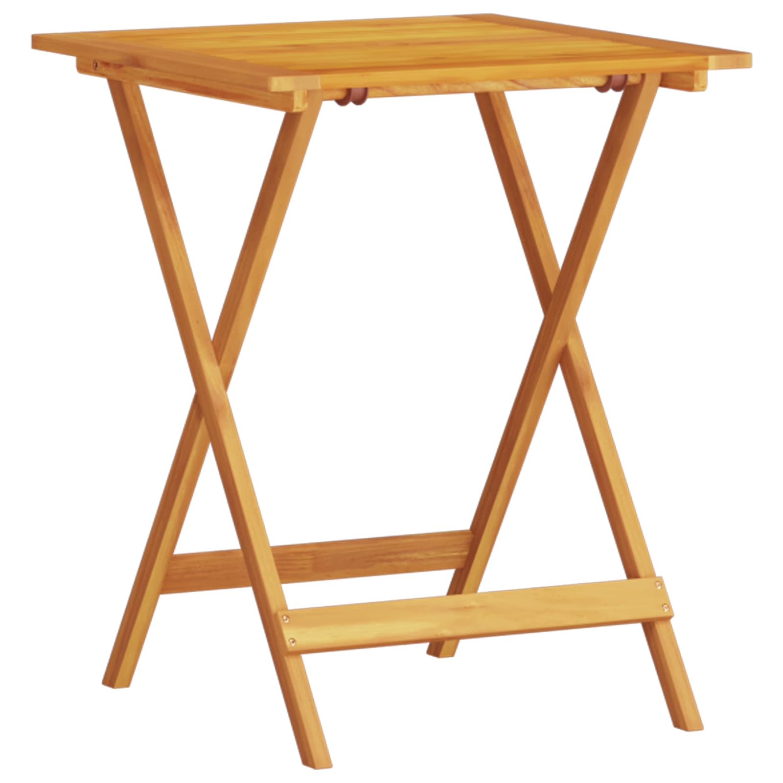 Sklopivi bistro set 3 pcs Smeđa Čvrsto drvo akacije