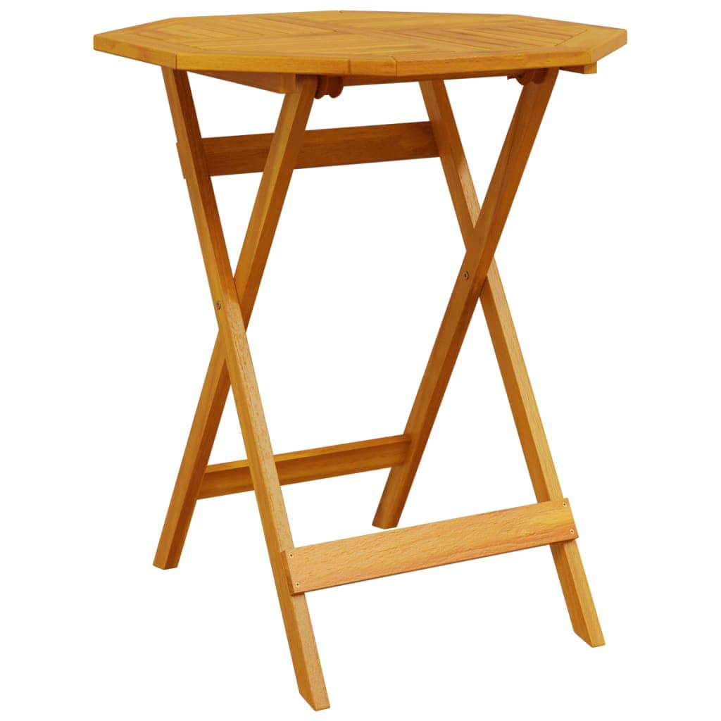 Sklopivi bistro set 3 kom. Smeđa Čvrsto drvo akacije
