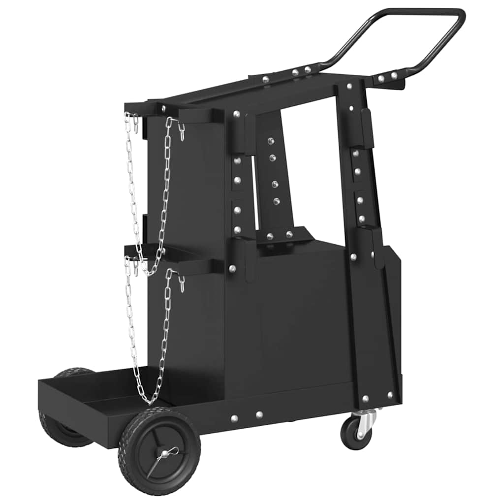 Kolica za zavarivanje Crna 91 x 47 x 96 cm Čelik