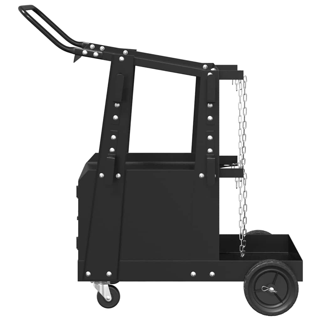 Kolica za zavarivanje Crna 91 x 47 x 96 cm Čelik
