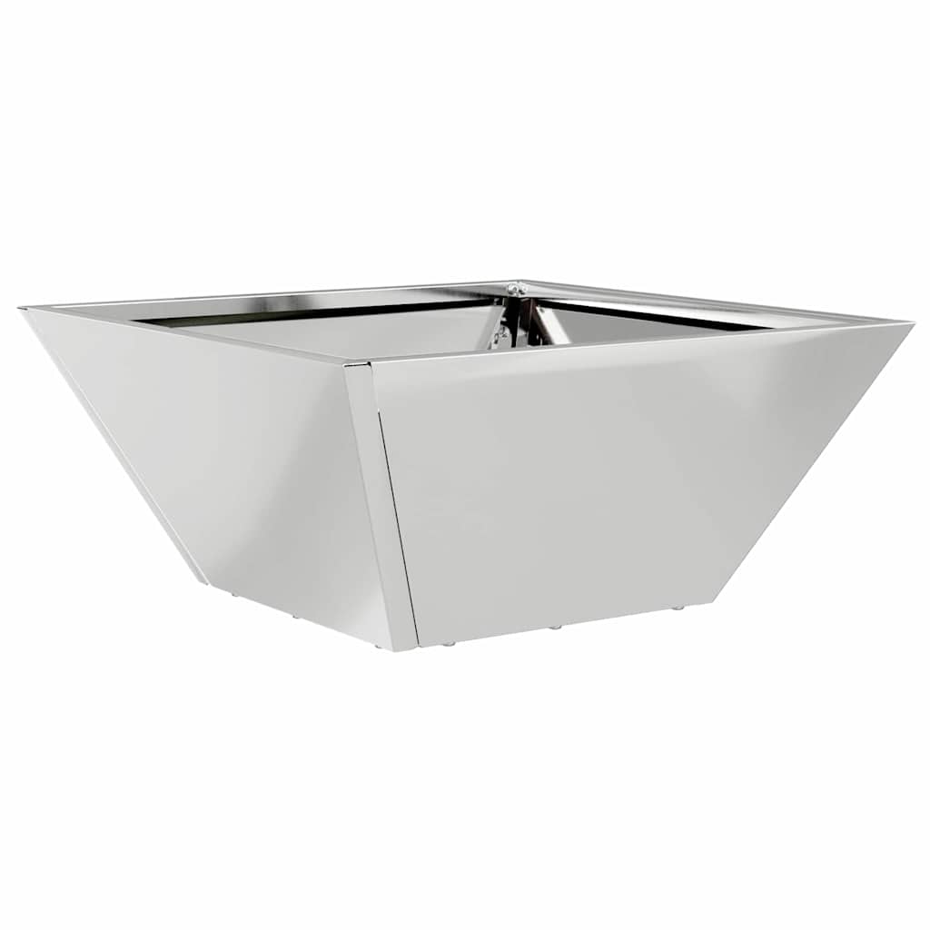 Vrtna saksija 5 pcs Srebrno 35 x 35 x 15 cm Cinkani čelik